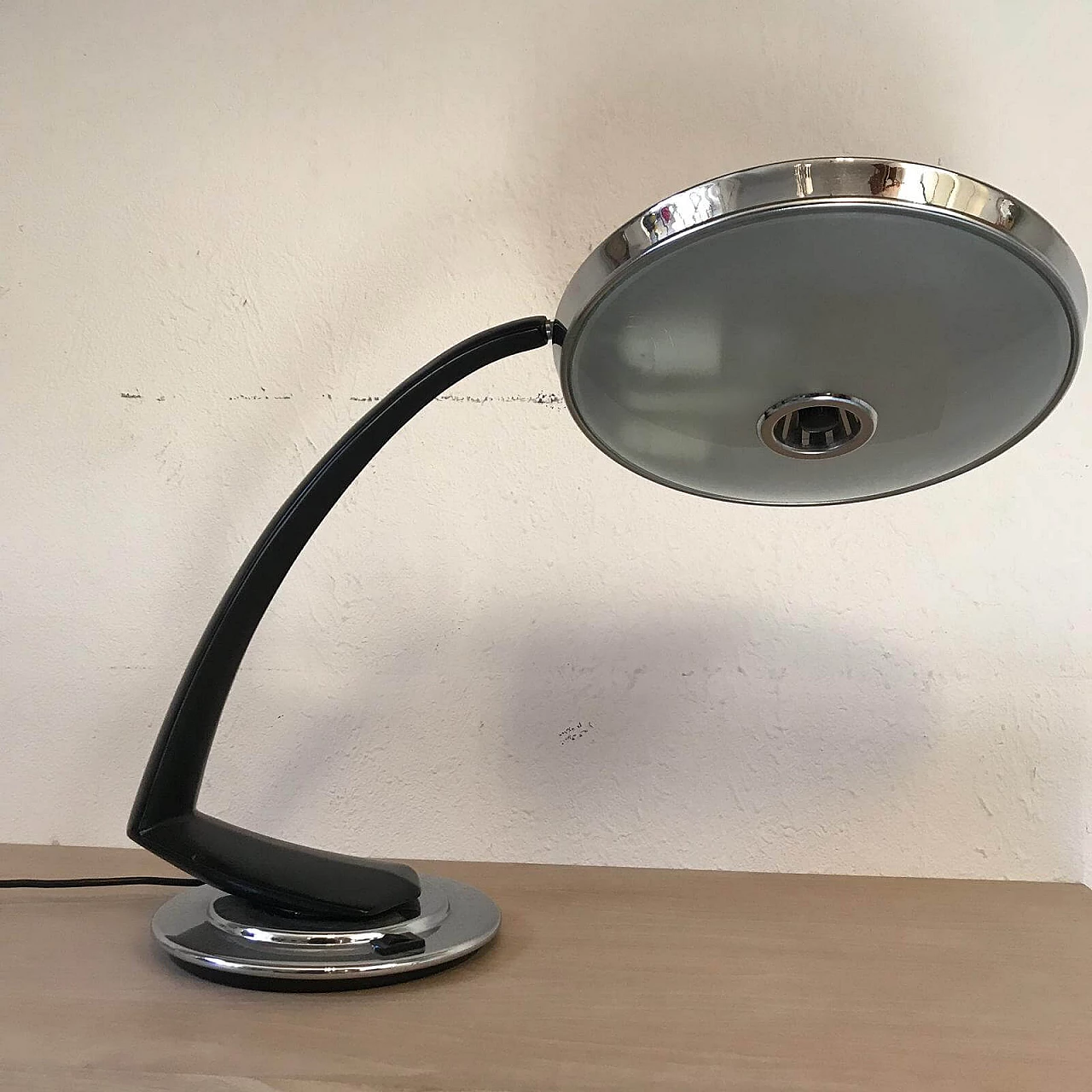 Lampada da tavolo Boomerang di Fase Madrid, anni '60 1145716