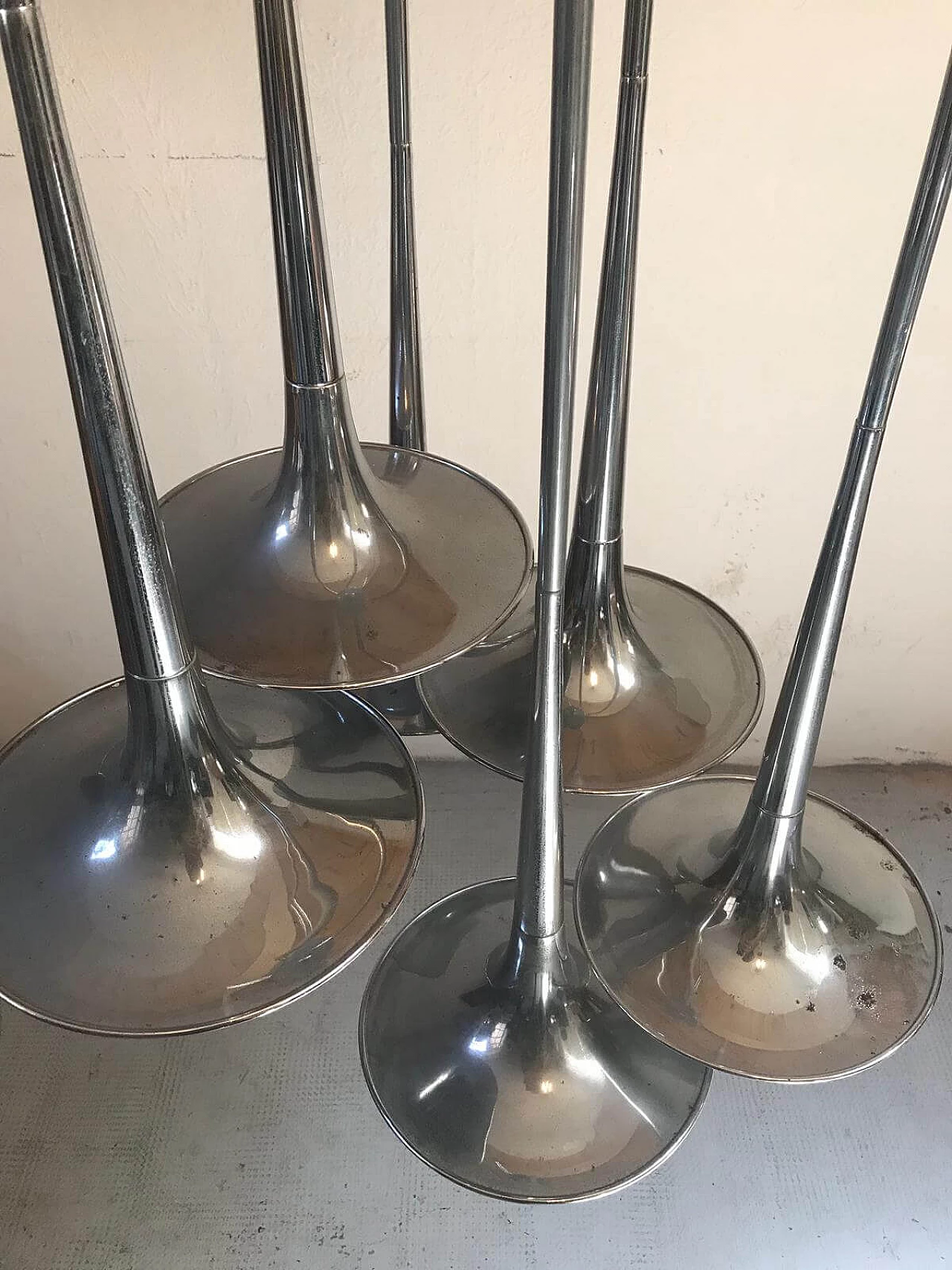 Lampadario a trombette 6 luci 1145857