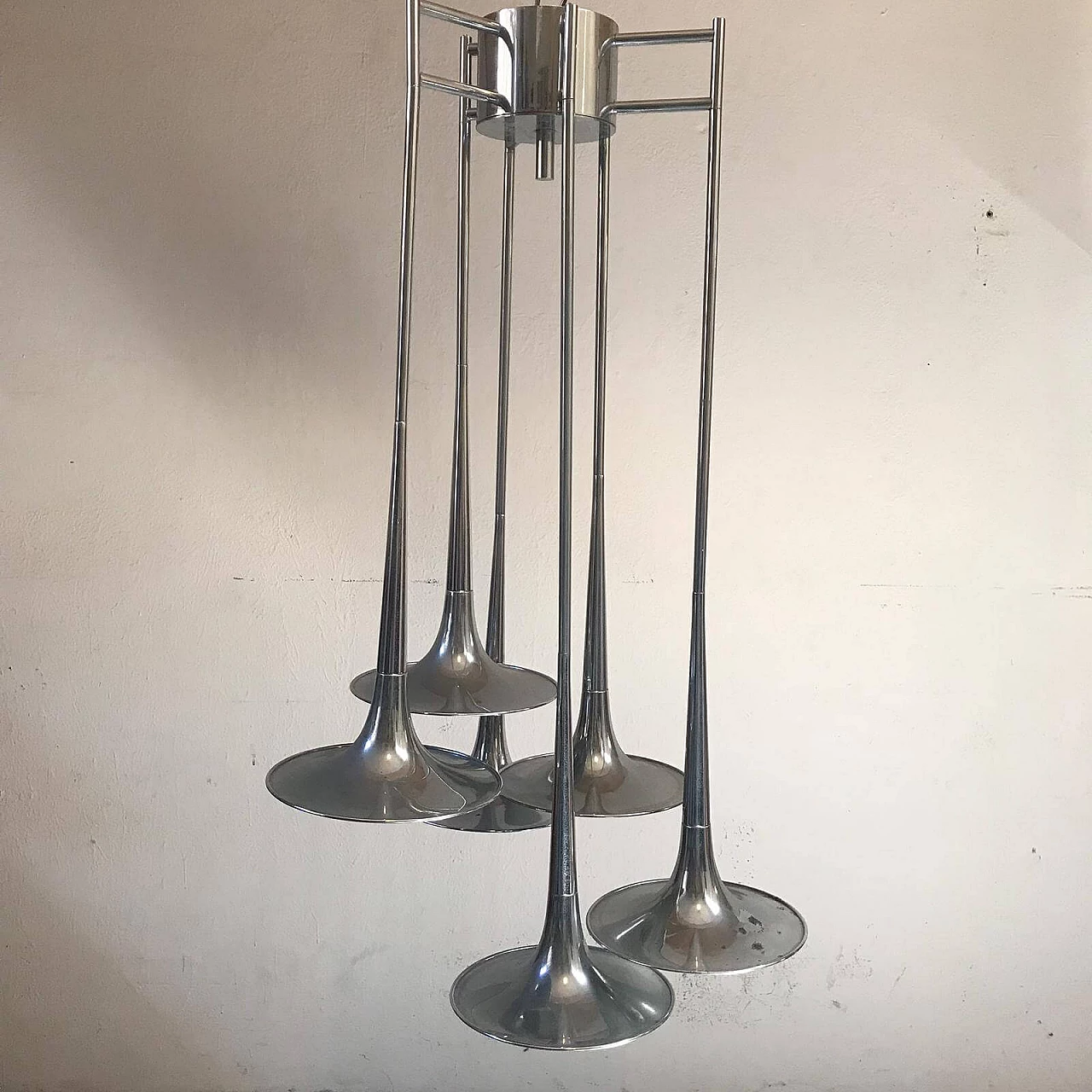 Lampadario a trombette 6 luci 1145861