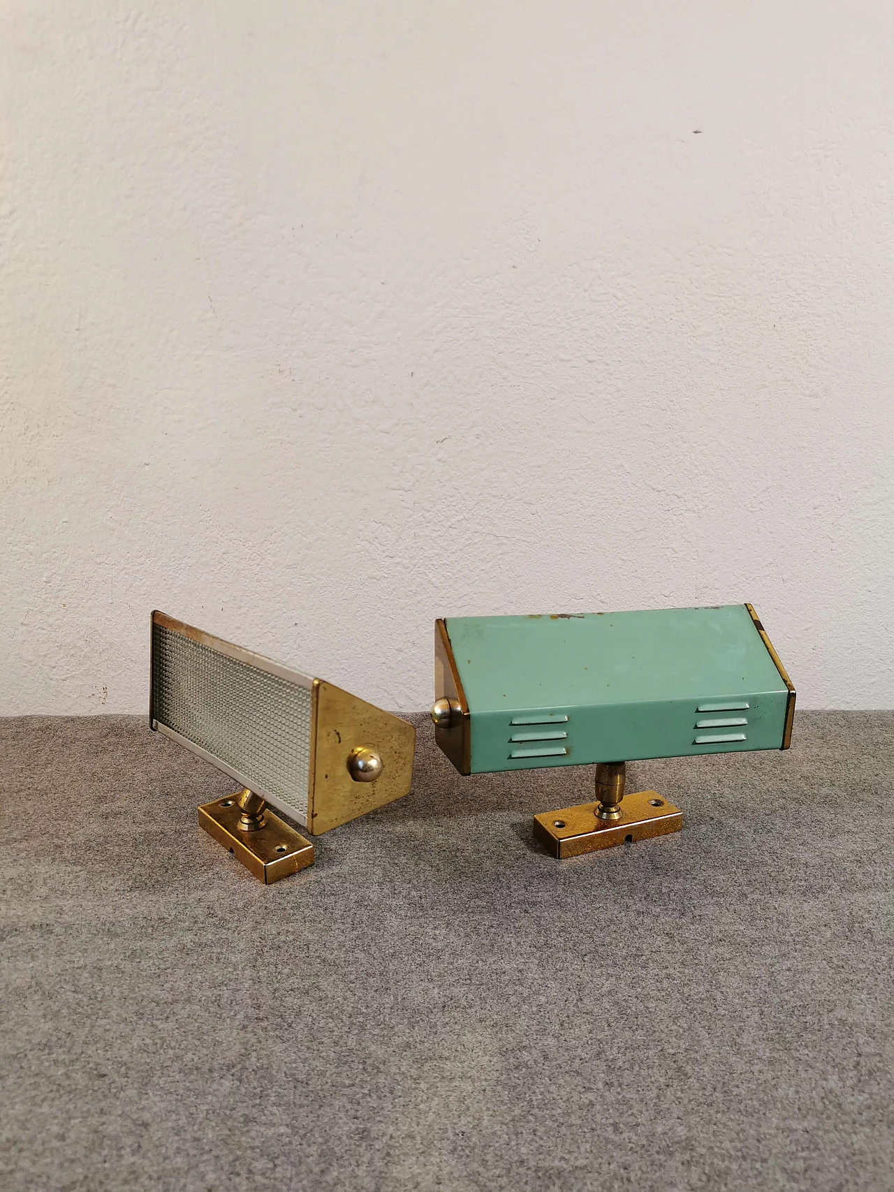 Pair of wall lamps, 50s 1146079