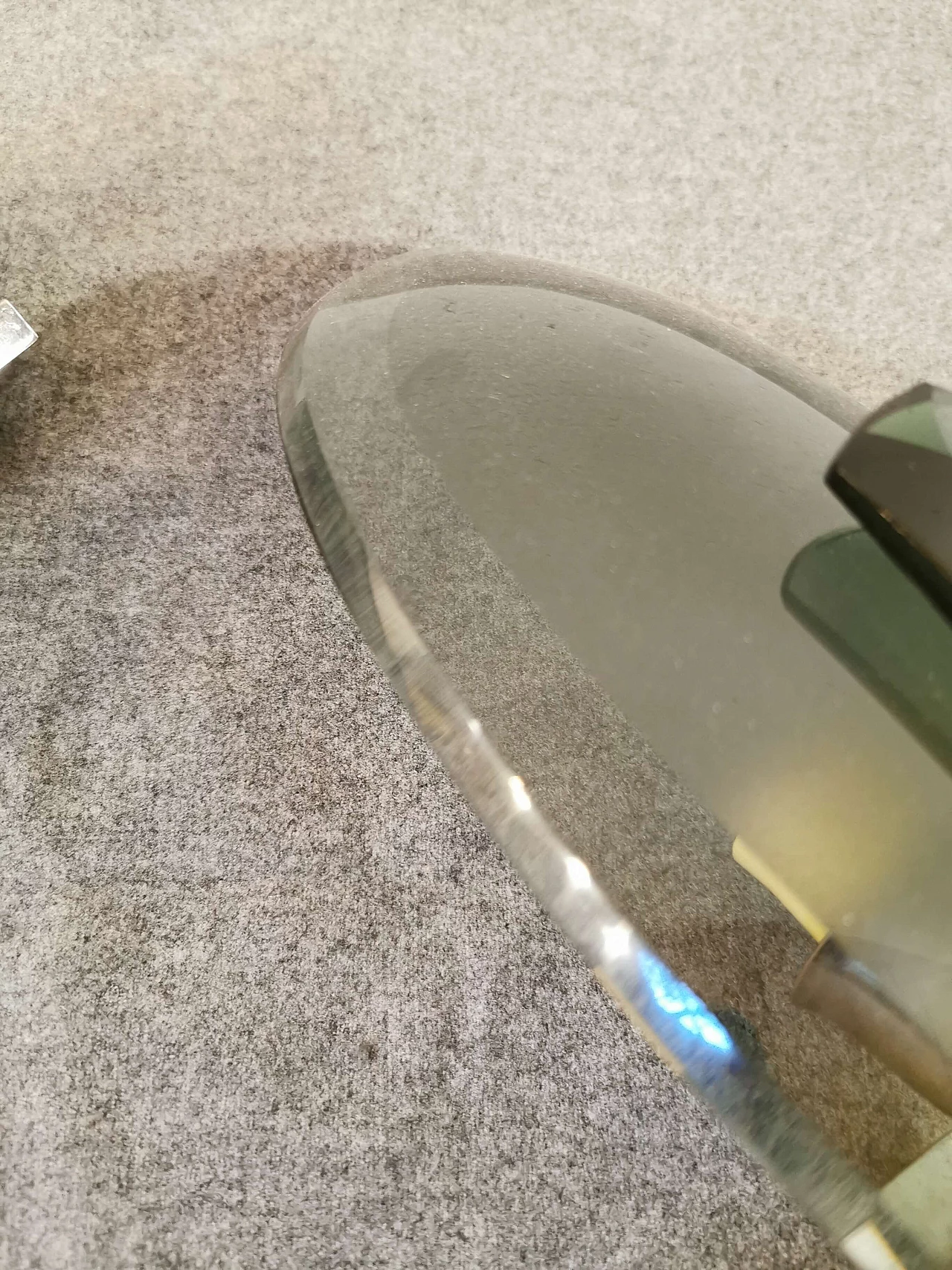 Coppia di appliques in vetro fumè 1146091