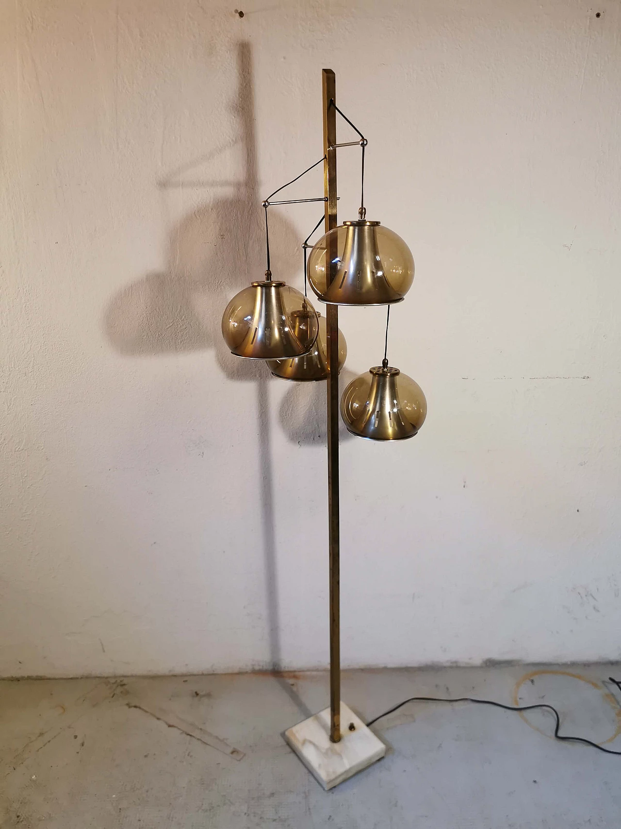 Lampada da terra Lamter, anni '60 1146153