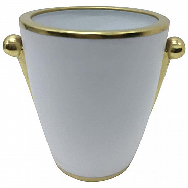 Richard Ginori porcelain Wine Cooler in the style of Gió Ponti, 80s