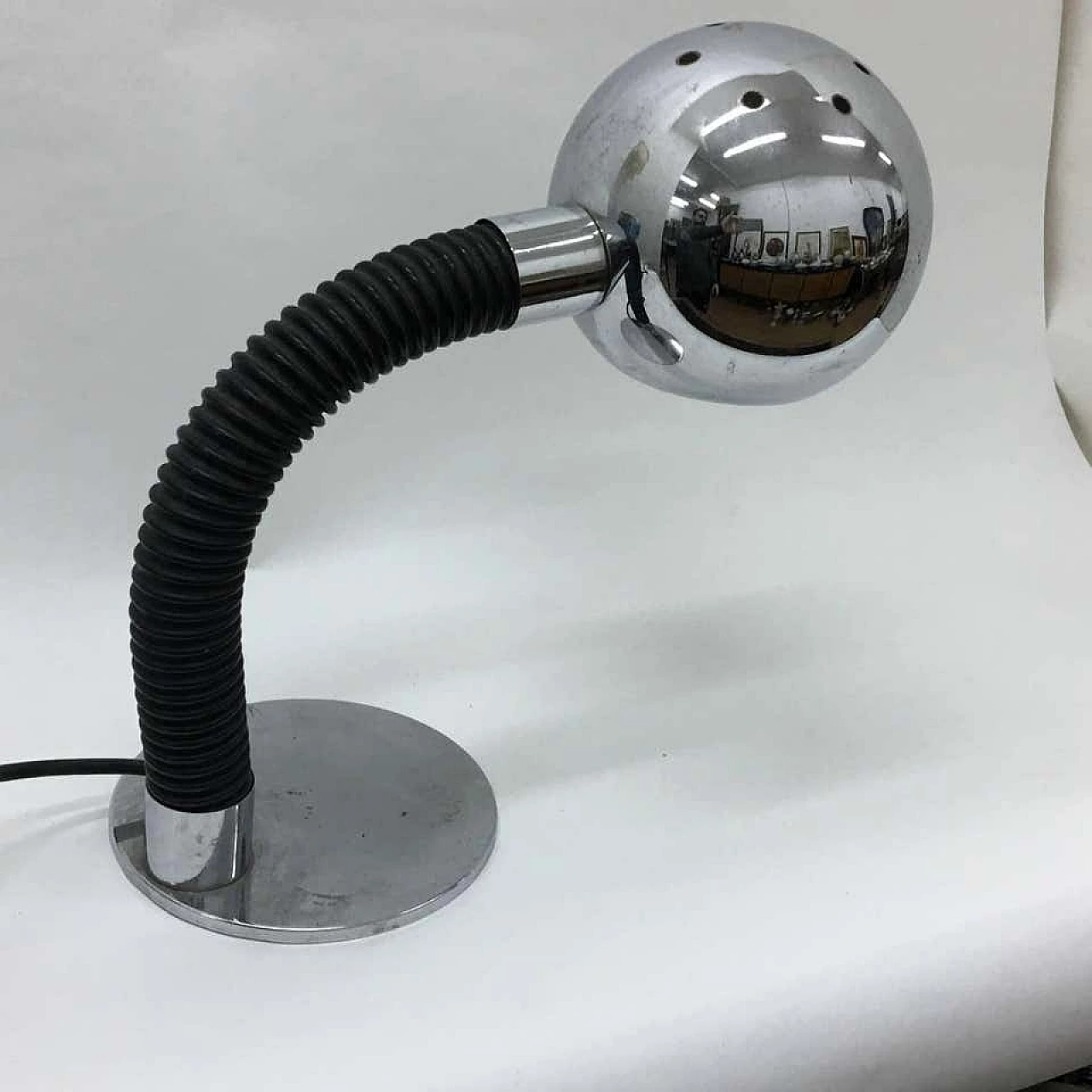 Lampada da tavolo Space Age di Targetti, anni '70 1146923