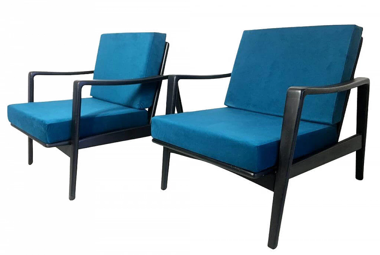 Pair of armchairs by Arne Wahl Iversen, 60's 1147012