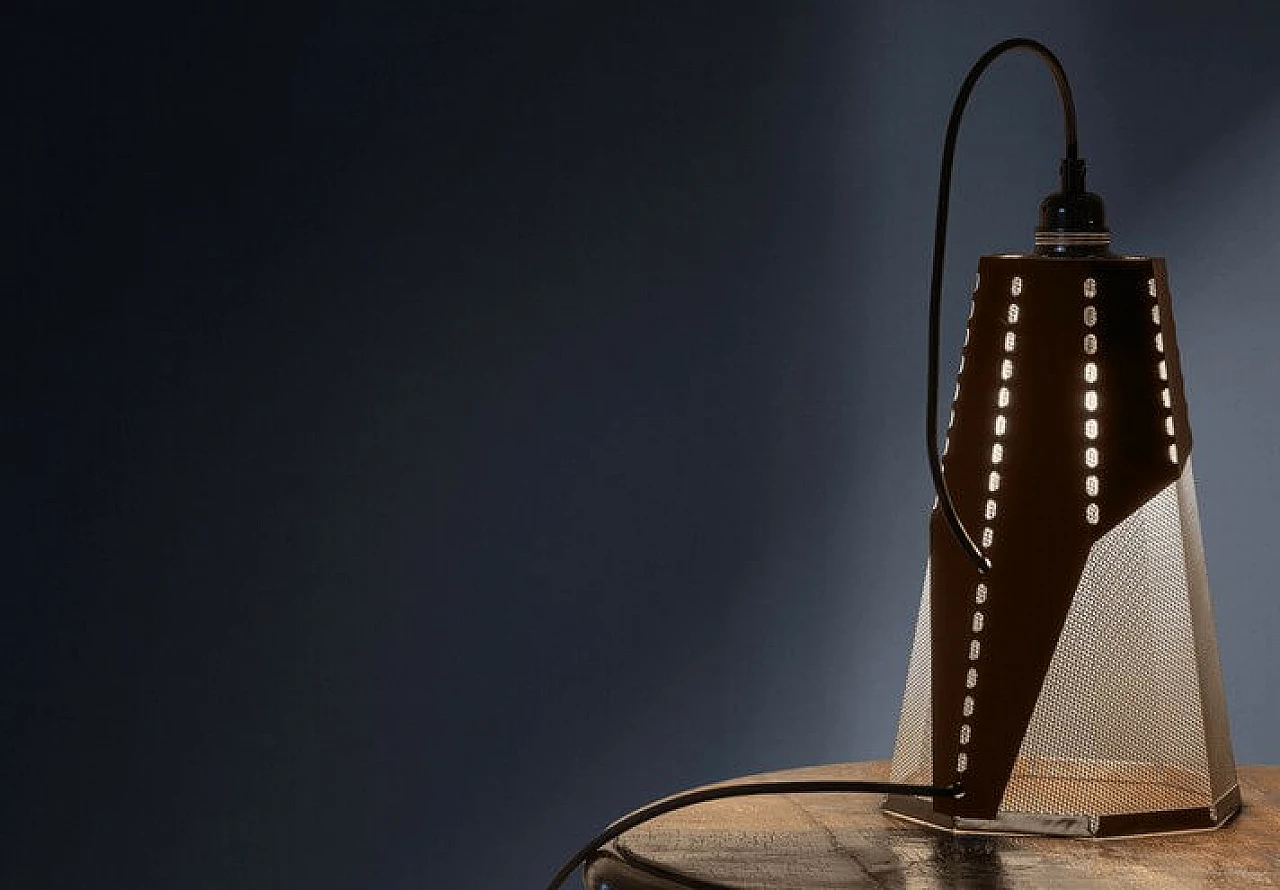 Lampada Frac in corten 1147348