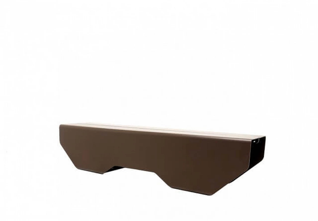 Tunnel bench in corten steel 1147364