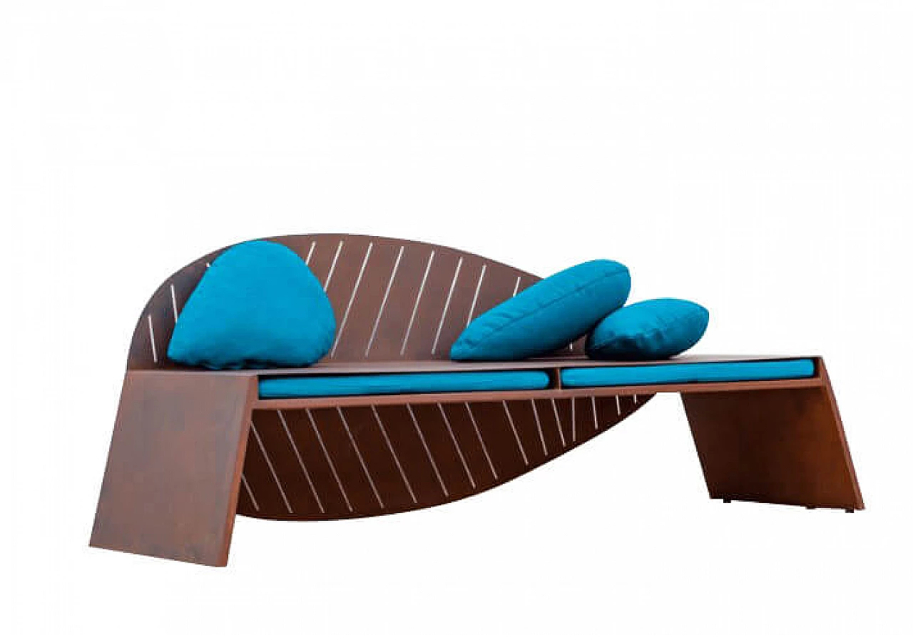 Lila corten steel sofa 1147670