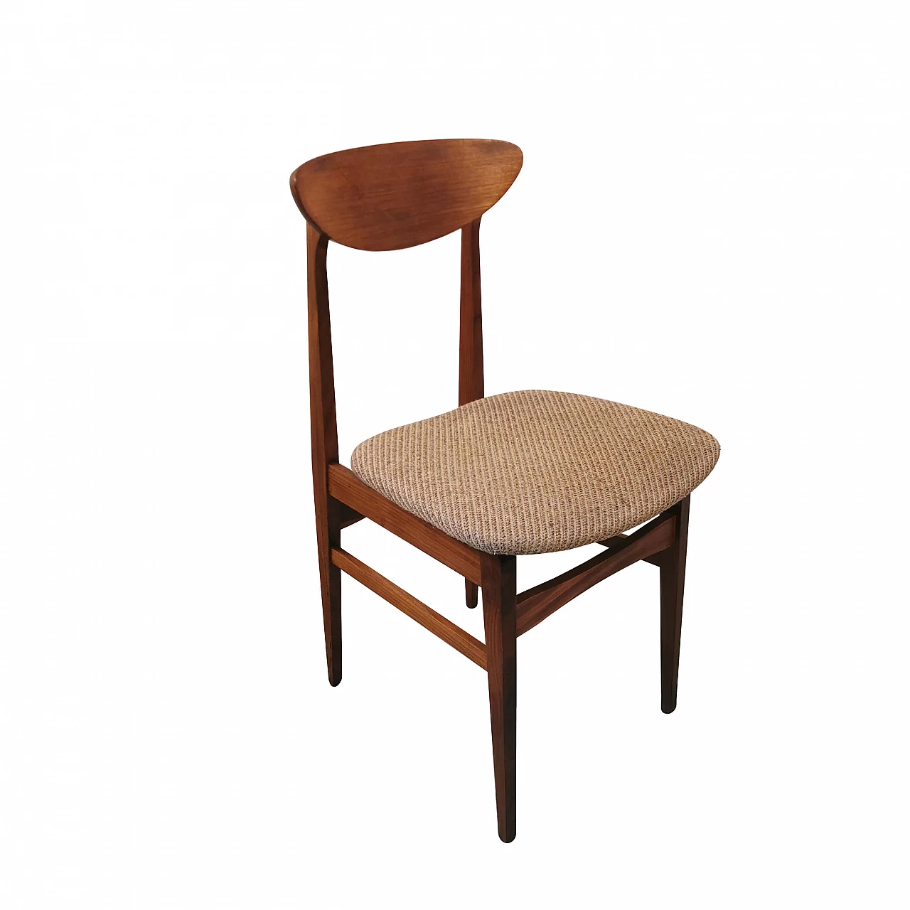 6 Scandinavian wooden chairs, 50s 1147772
