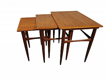 3 Tavolini a nido danesi di Hovmand Olsen
