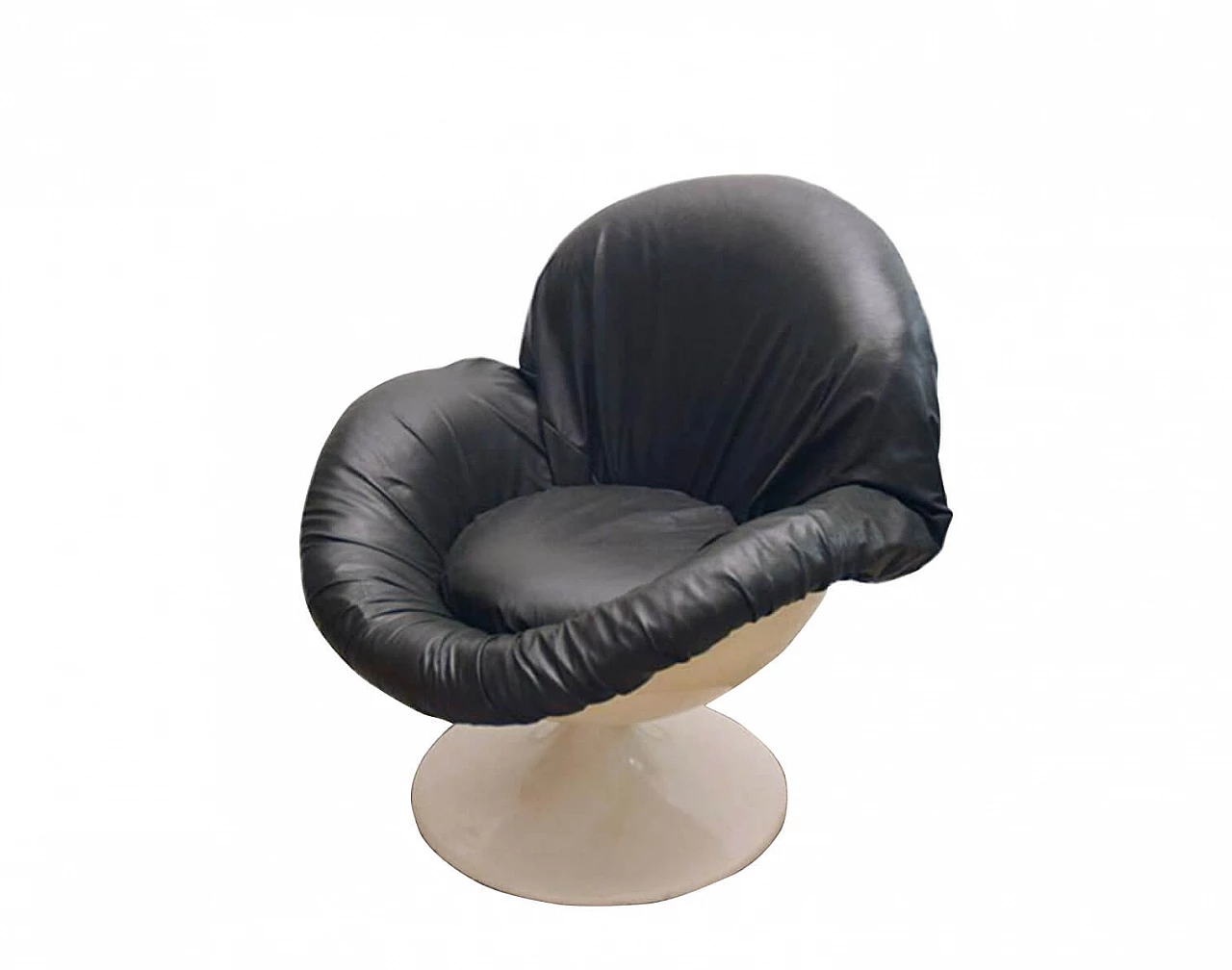 Armchair Space Age in fiberglass, 60s 1148048