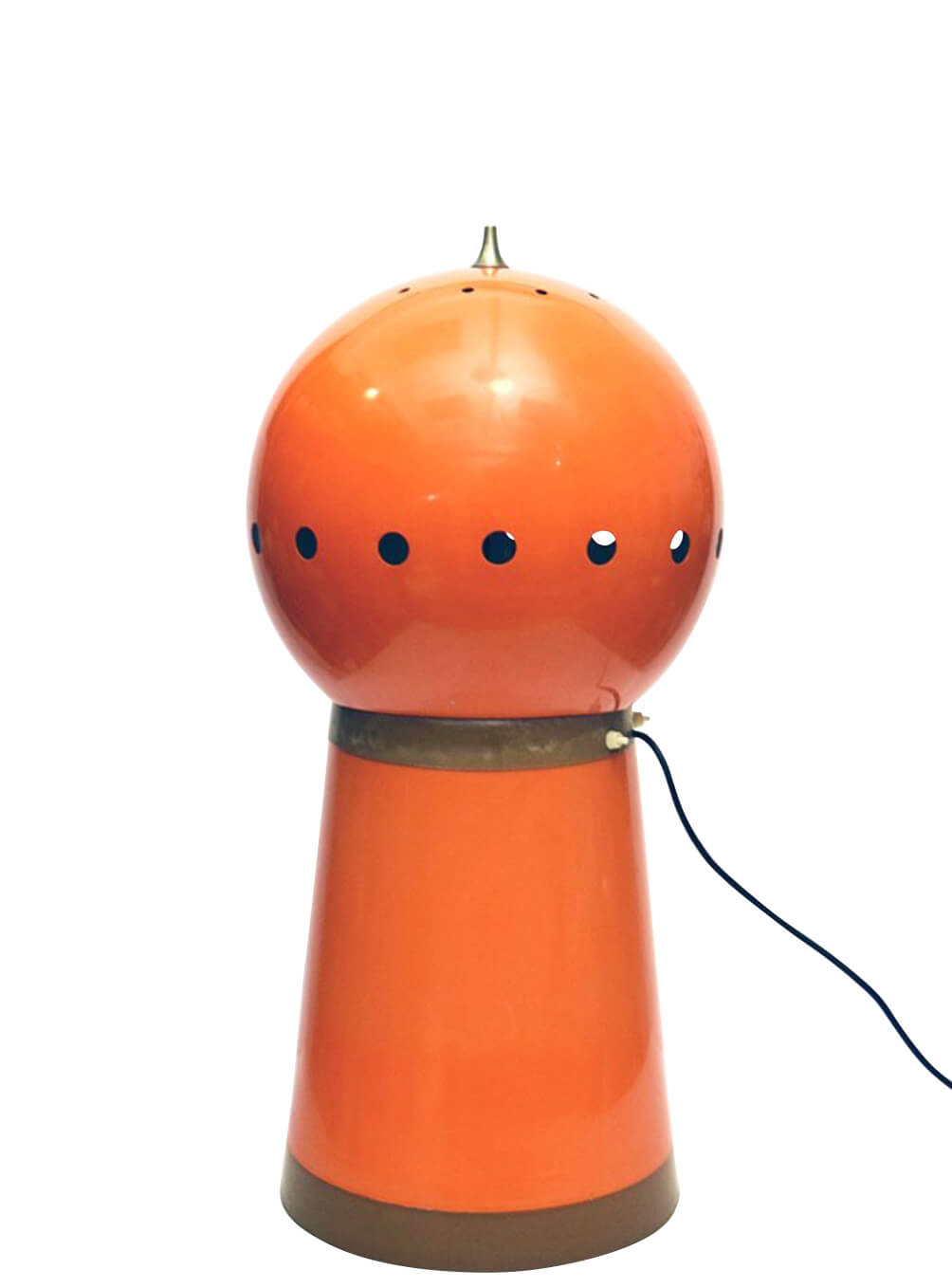 Space Age table lamp in plastic and metal, 1960s | intOndo