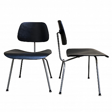 Pair of DCM chairs by Charles and Ray Eames for Herman Miller