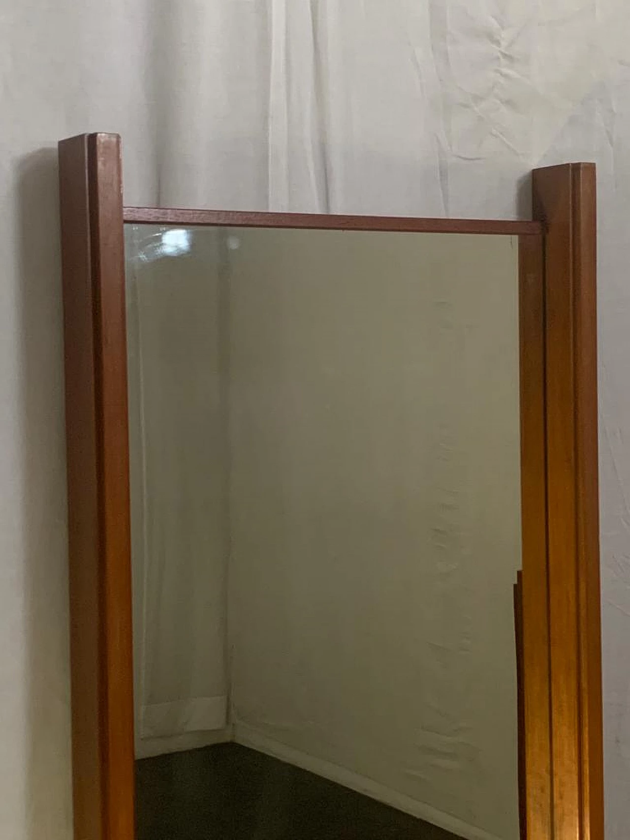 Modular teak mirror, 70's 1148515