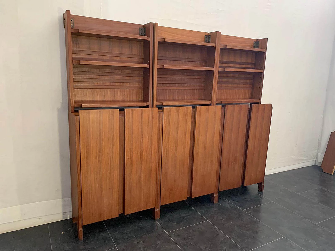 Modular teak sideboard, 70's 1148731