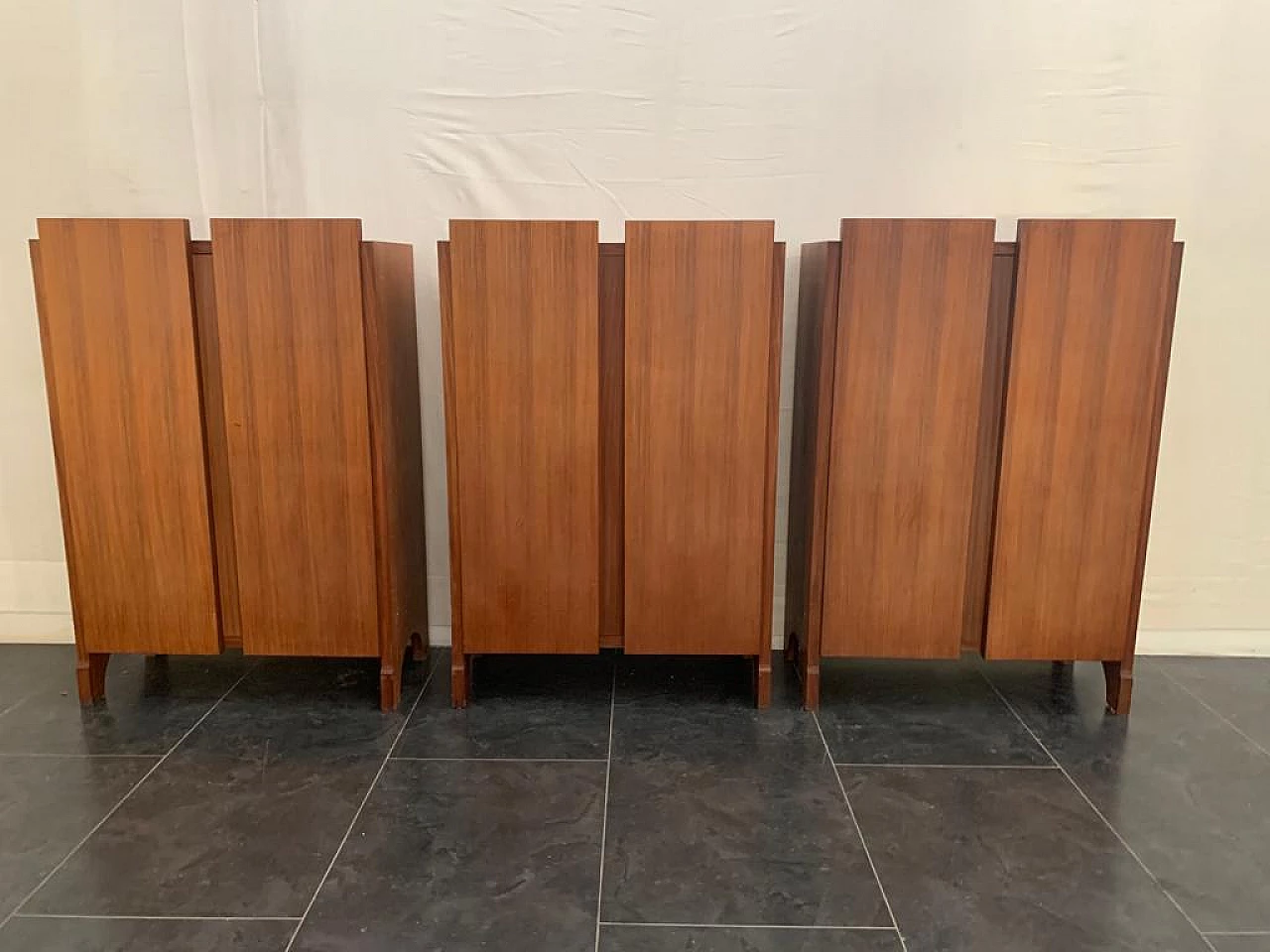 Modular teak sideboard, 70's 1148737