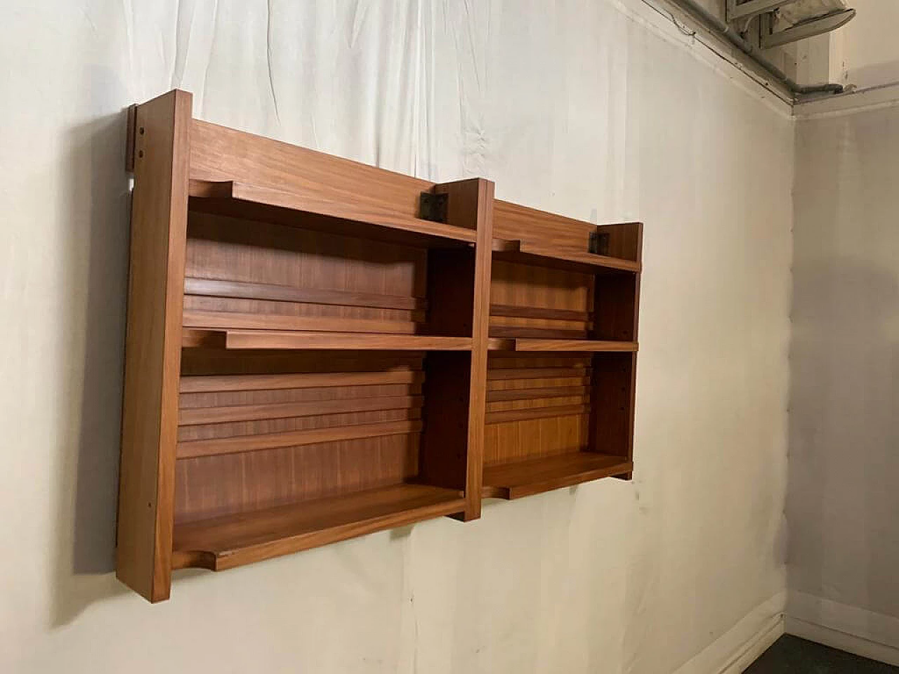 Small teak bookcase, 1970s 1148792