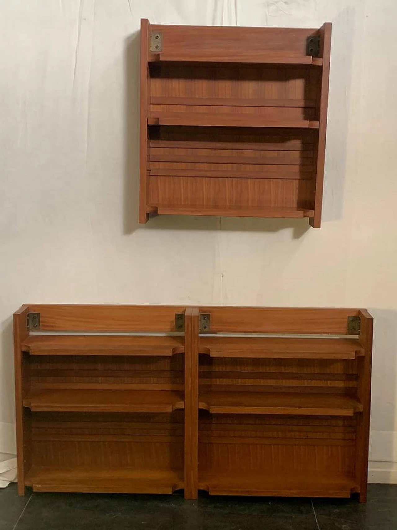 Small teak bookcase, 1970s 1148796