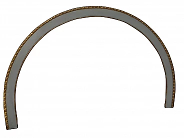 White lacquered frame with gold leaf twist, 1920s