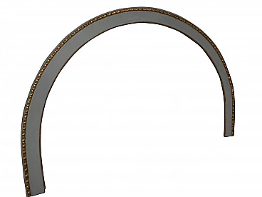 White lacquered frame with gold leaf twist, 1920s