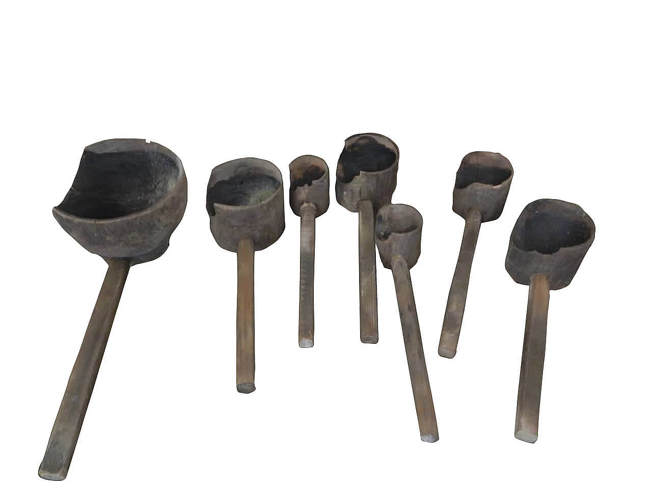 Set of blowing glass tools, Murano, 80s 1149059