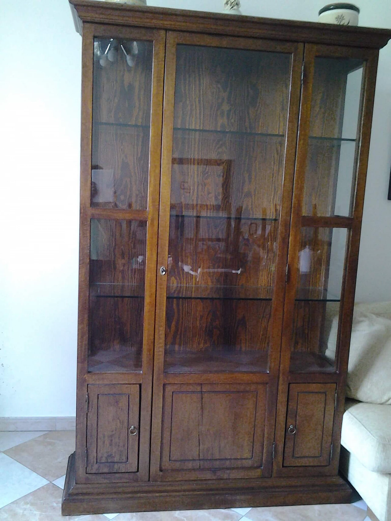 Vetrinetta in legno massello 1149302