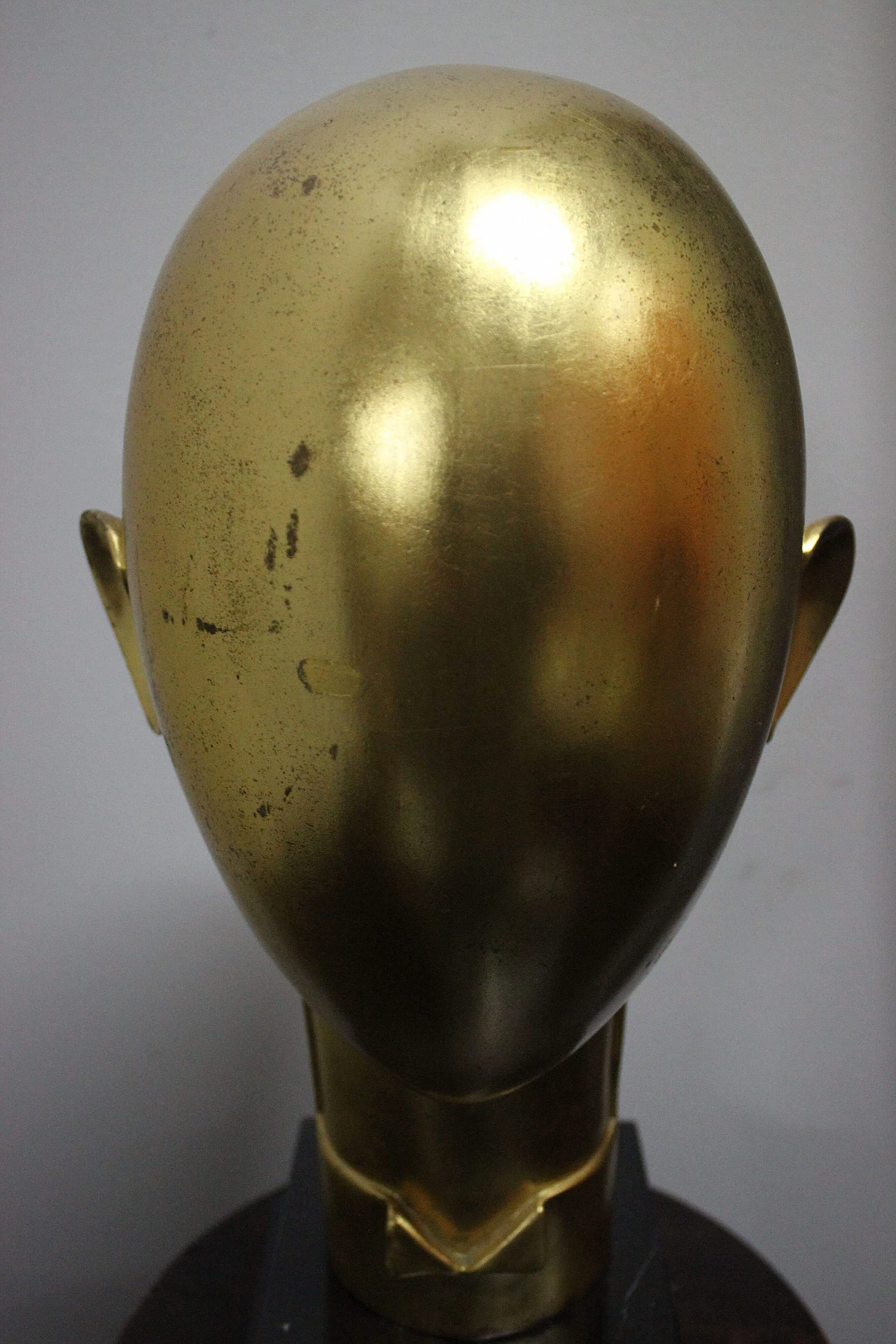 Futurist sculpture in gilded metal in the style of Franz Hagenauer, 1930s 1149571