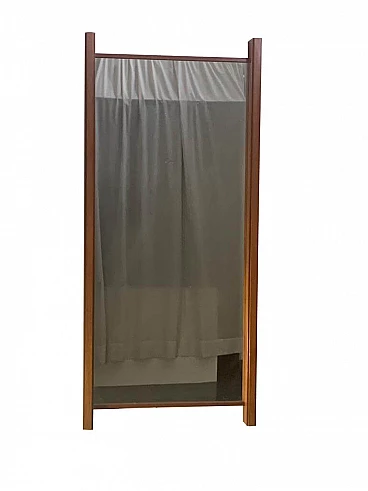 Modular teak mirror, 70's