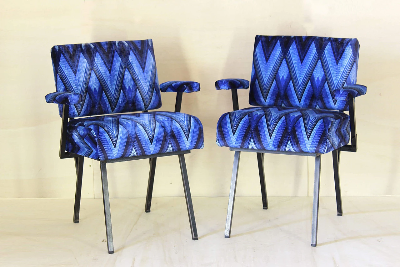 Pair of armchairs, 70s 1149984