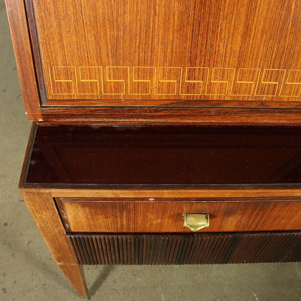 Mobile bar attribuito a Paolo Buffa per F.lli Lietti, anni '50 1150475