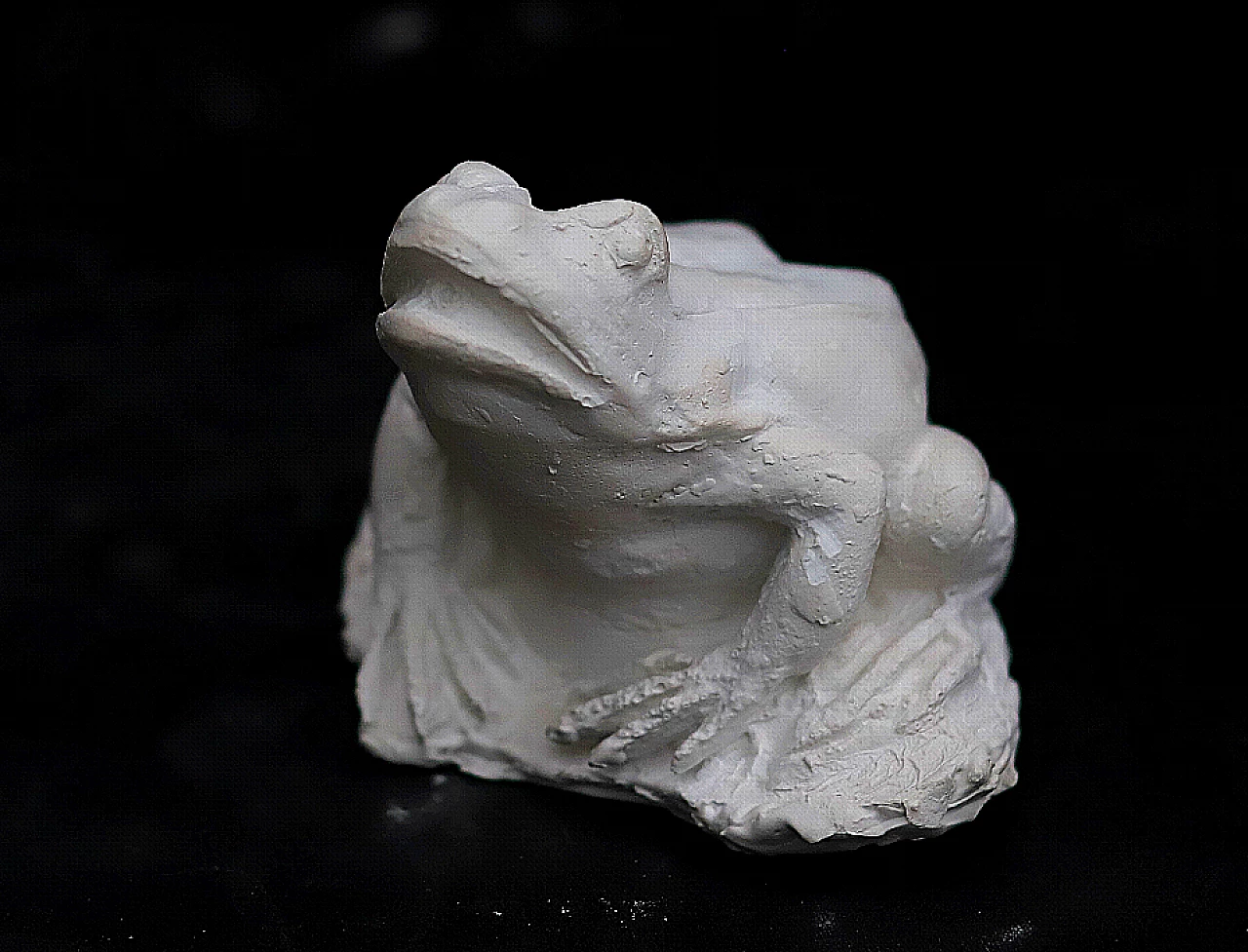 Scultura di Rana in gesso 1150753