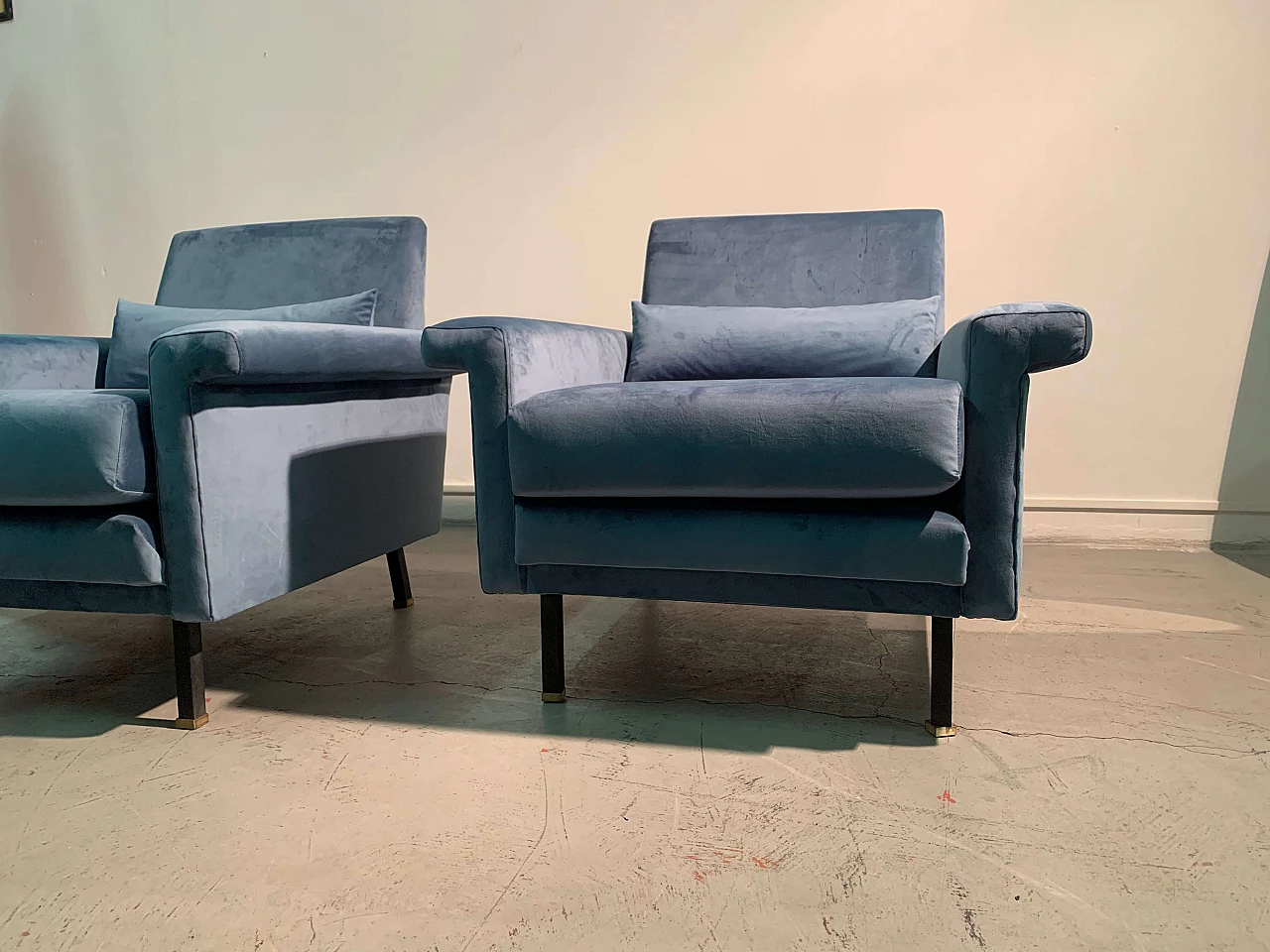 Pair of armchairs, 70s 1150861