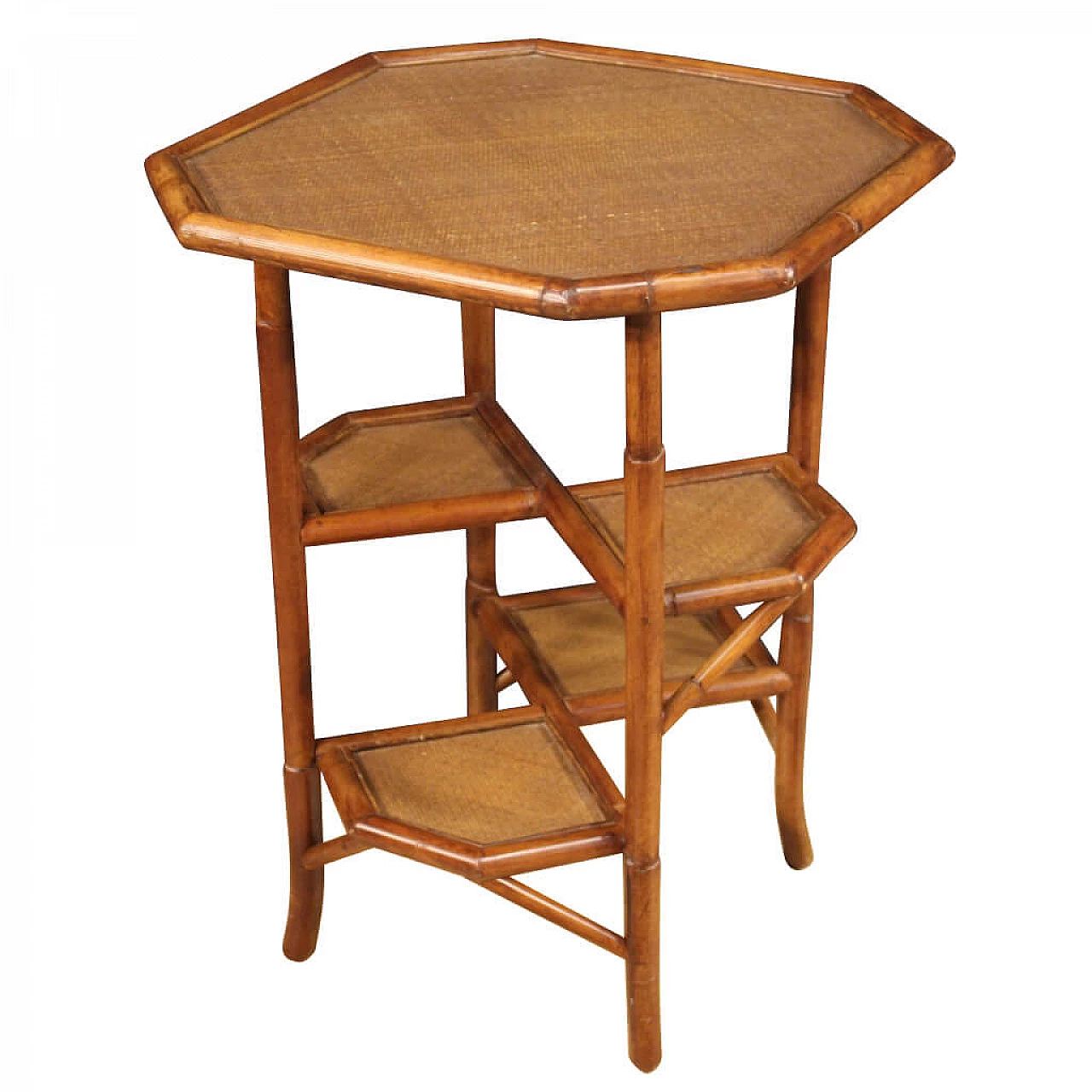 Spanish coffee table in bamboo wood 1150938