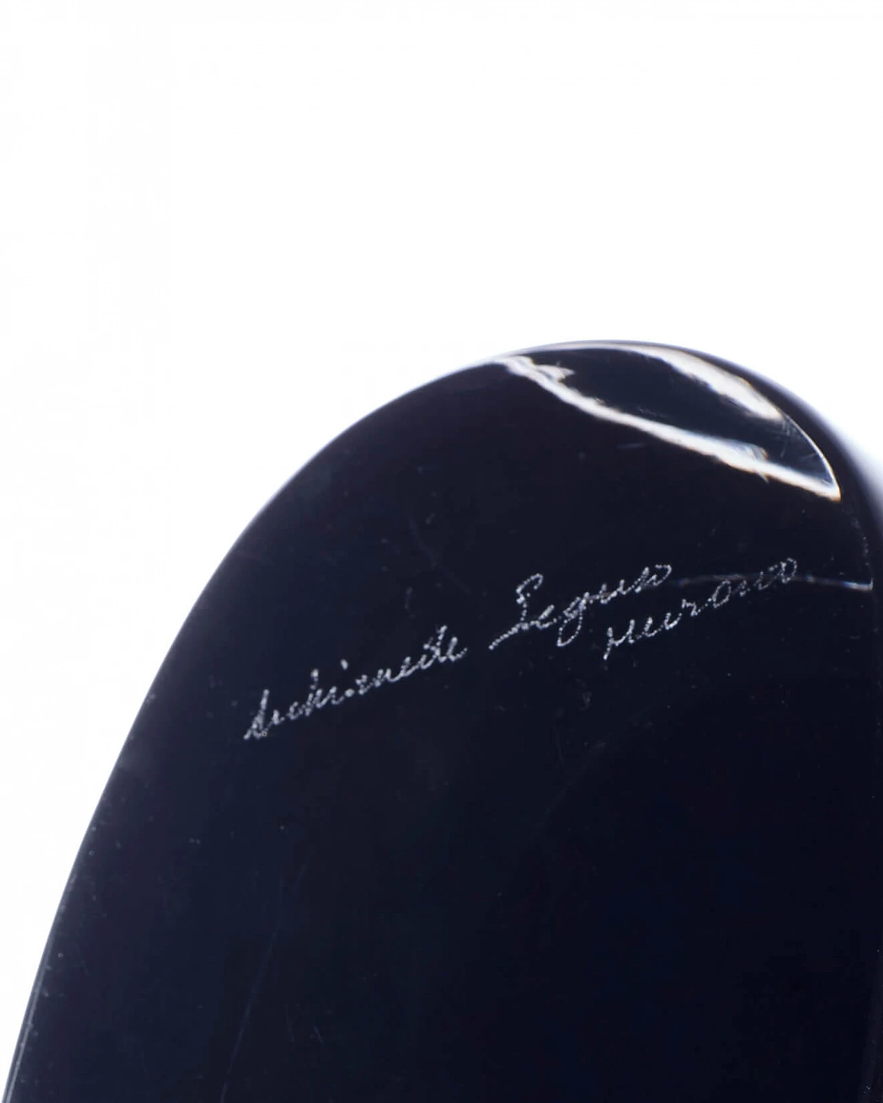 Vaso in vetro di Murano firmato Seguso 1151037