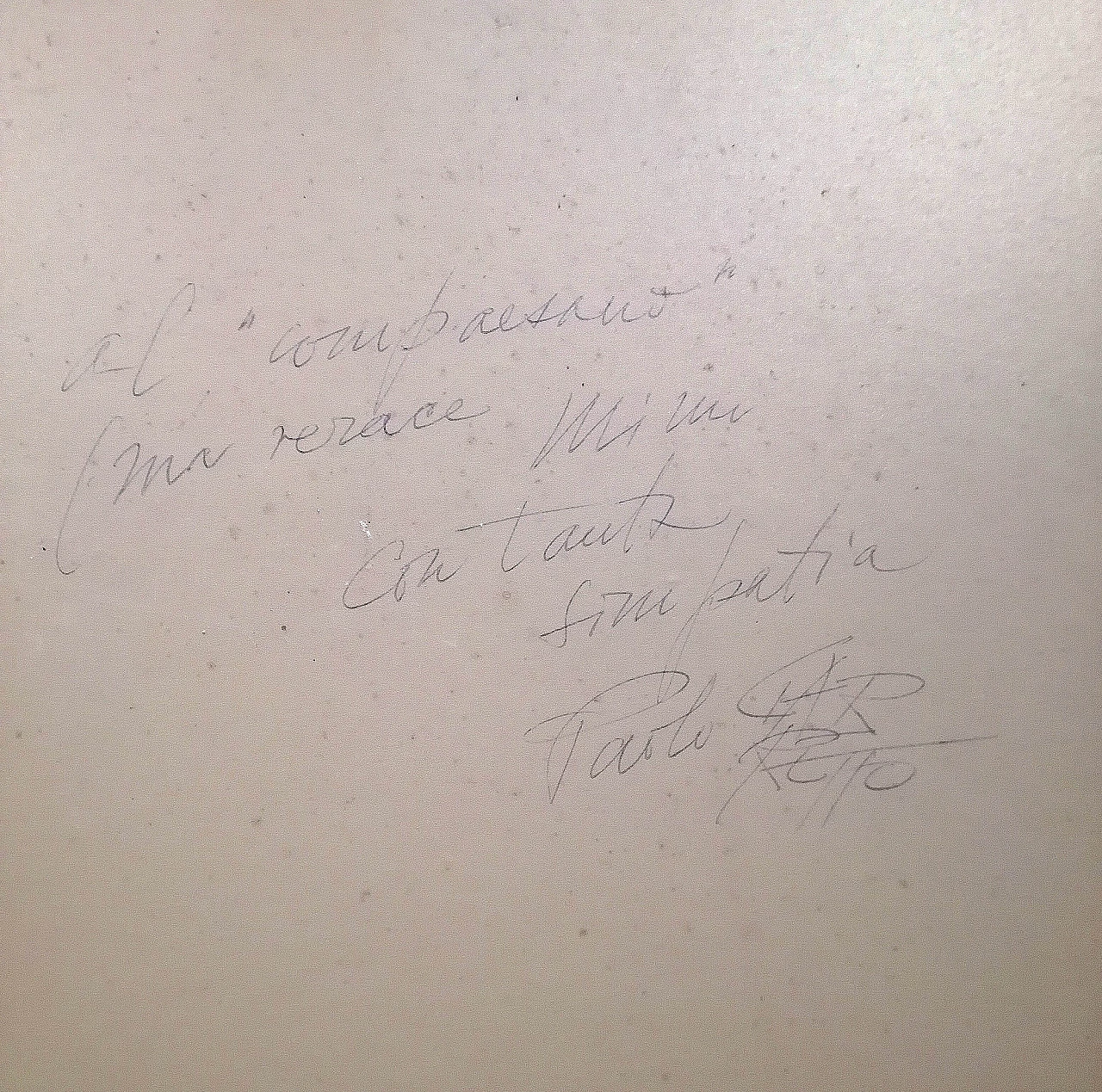 Litografia Ritratto di Alcide De Gasperi, di Paolo Garretto, 1954 1151144