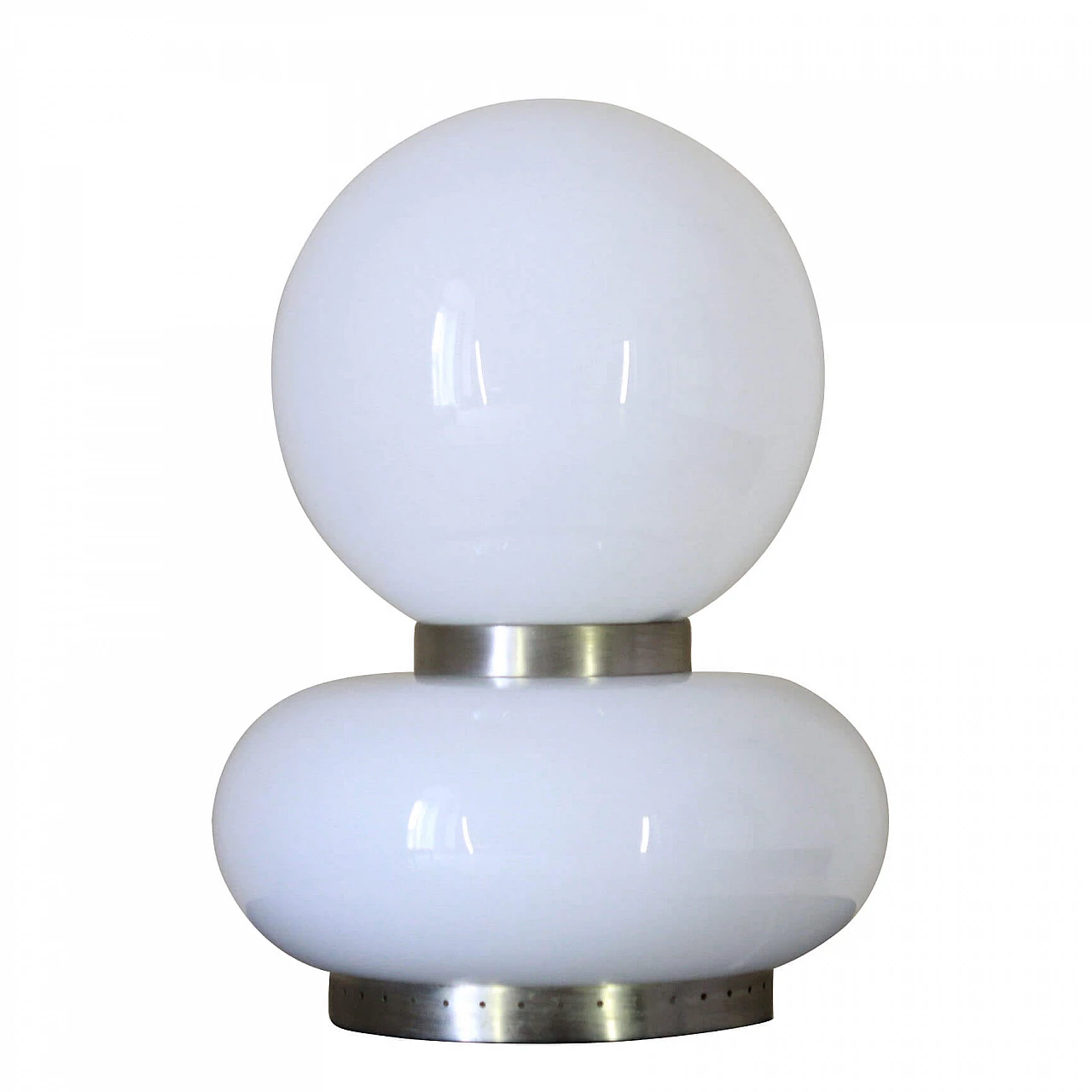 Lampada da tavolo in vetro di Murano di Carlo Nason per Mazzega, anni '70 1151385