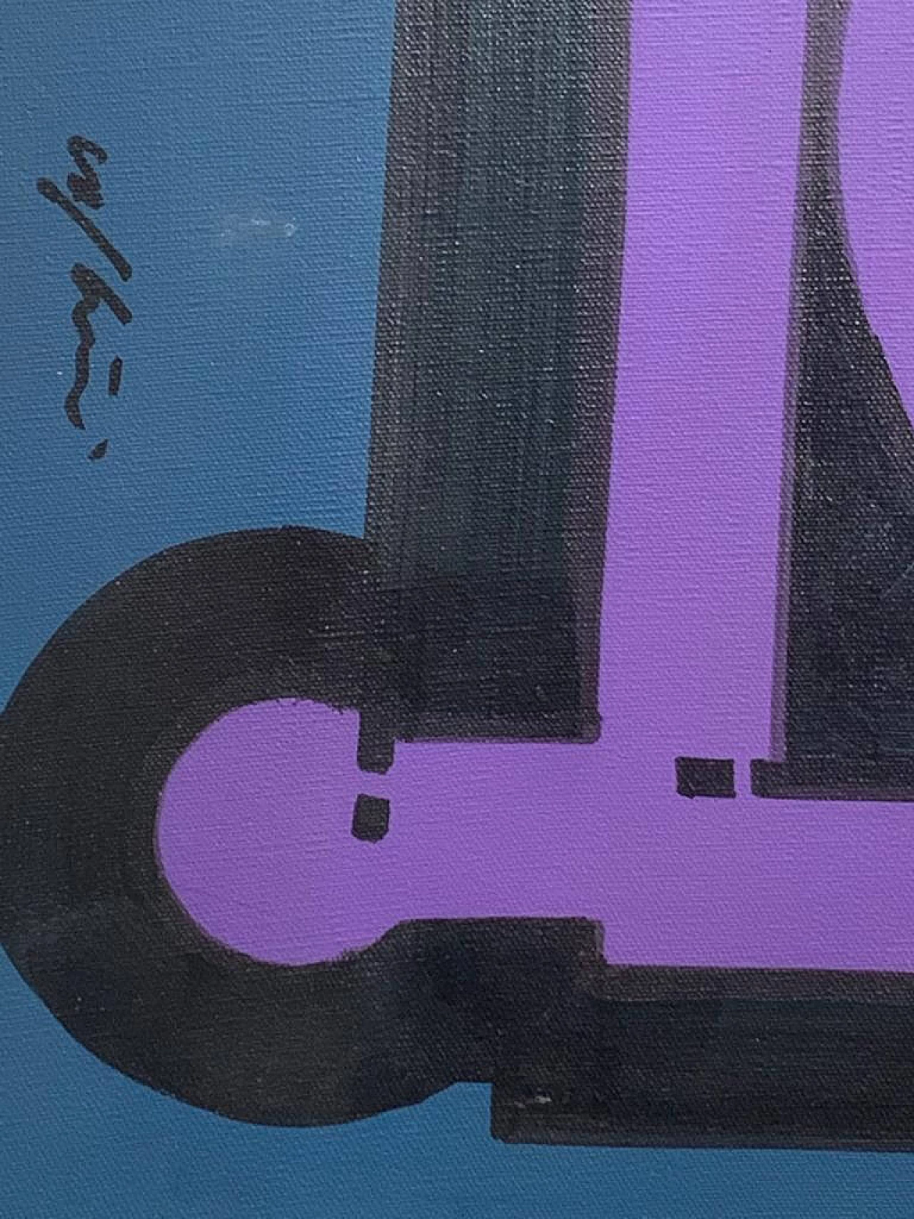 Painting Anarchic Anthropomorphic Element by Renato Volpini, 1968 1151424