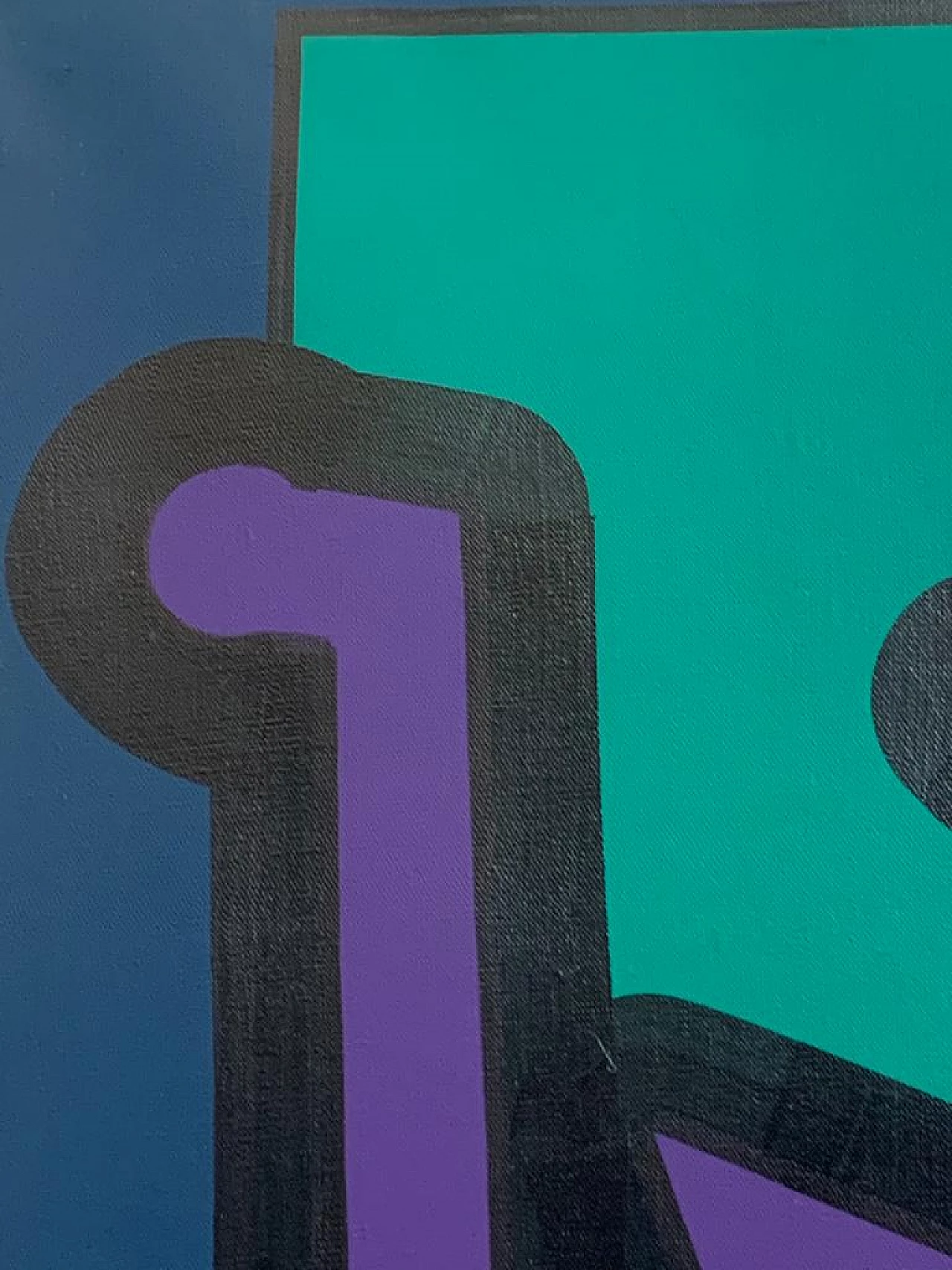 Painting Anarchic Anthropomorphic Element by Renato Volpini, 1968 1151427