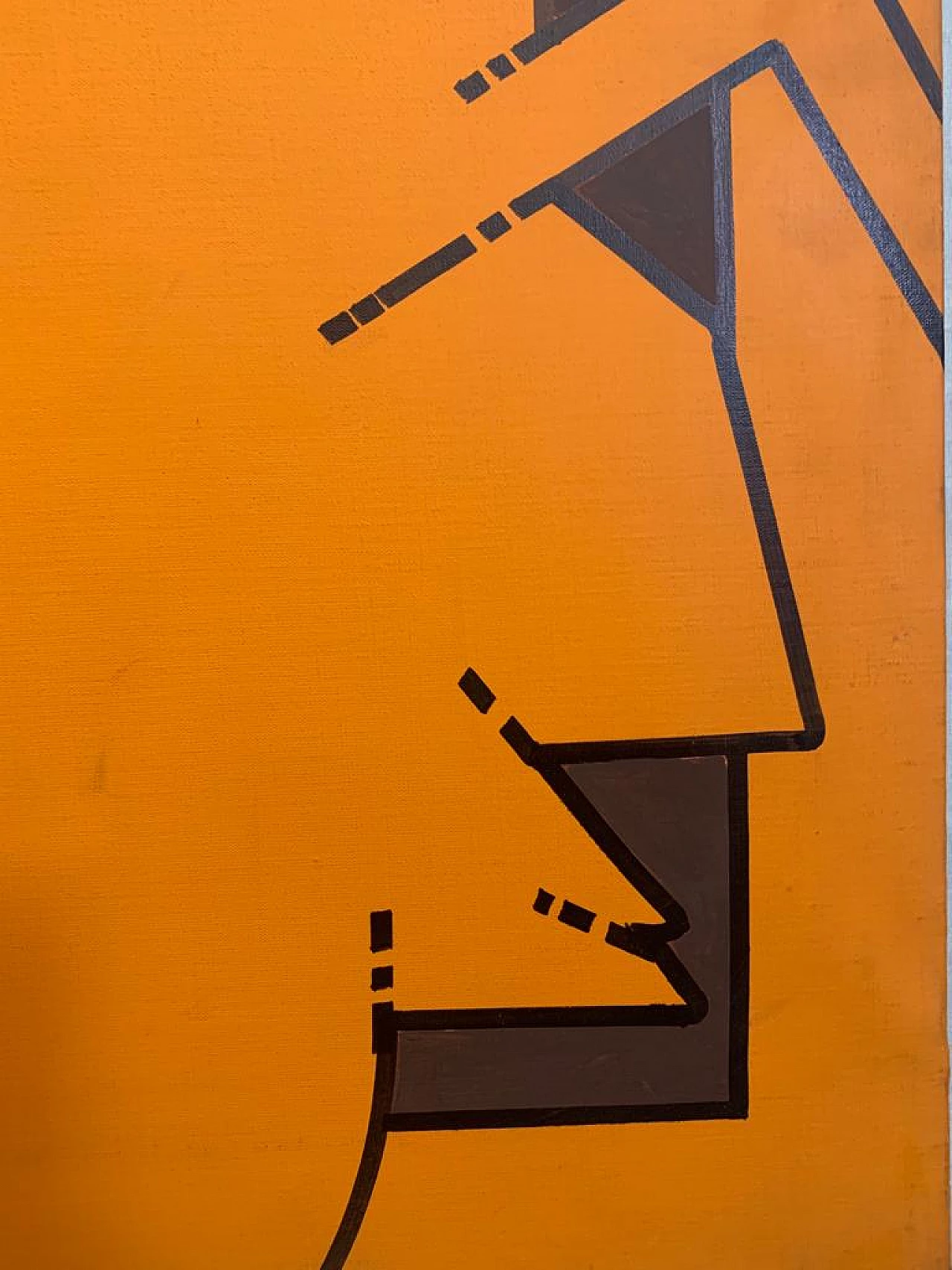 Painting Anthropomorphic Element by Renato Volpini, 1968 1151443