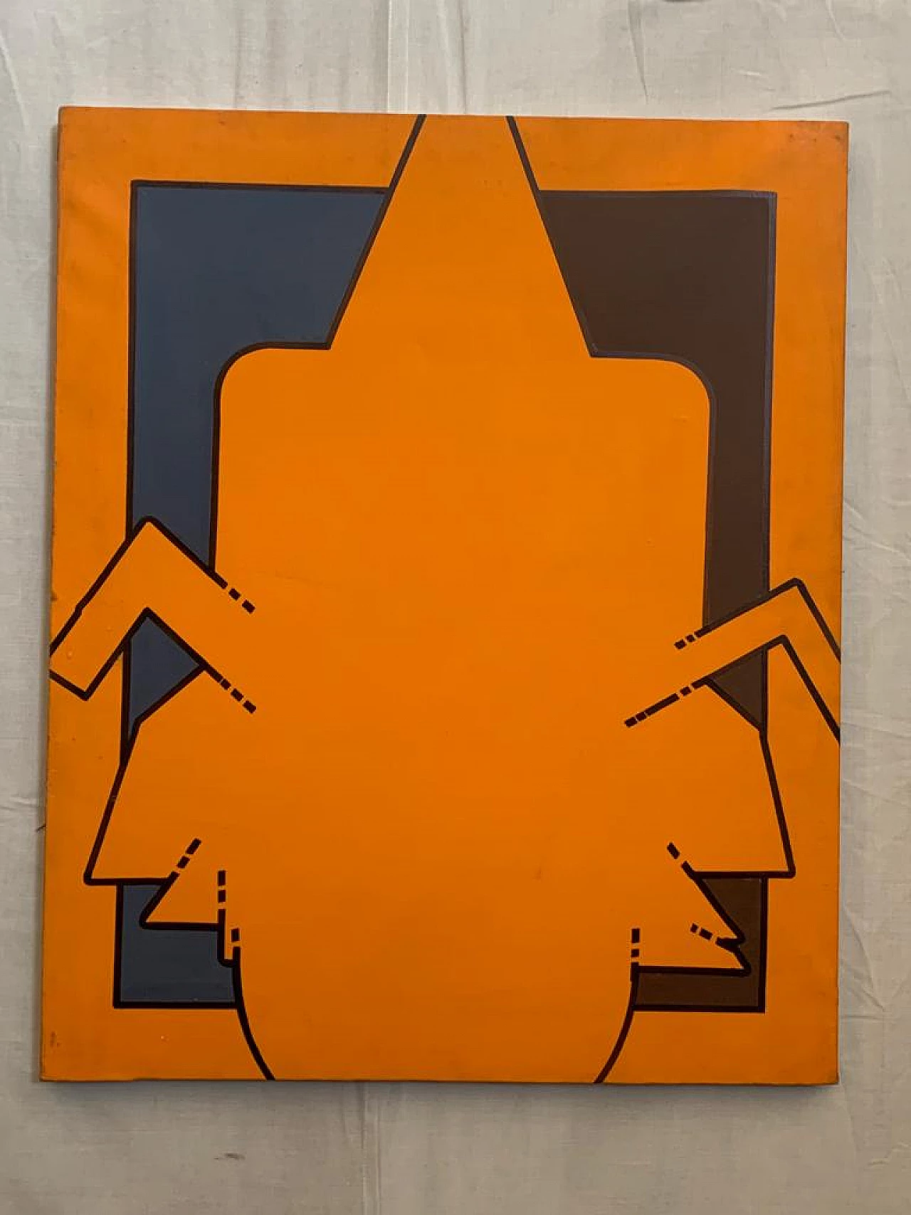 Painting Anthropomorphic Element by Renato Volpini, 1968 1151448