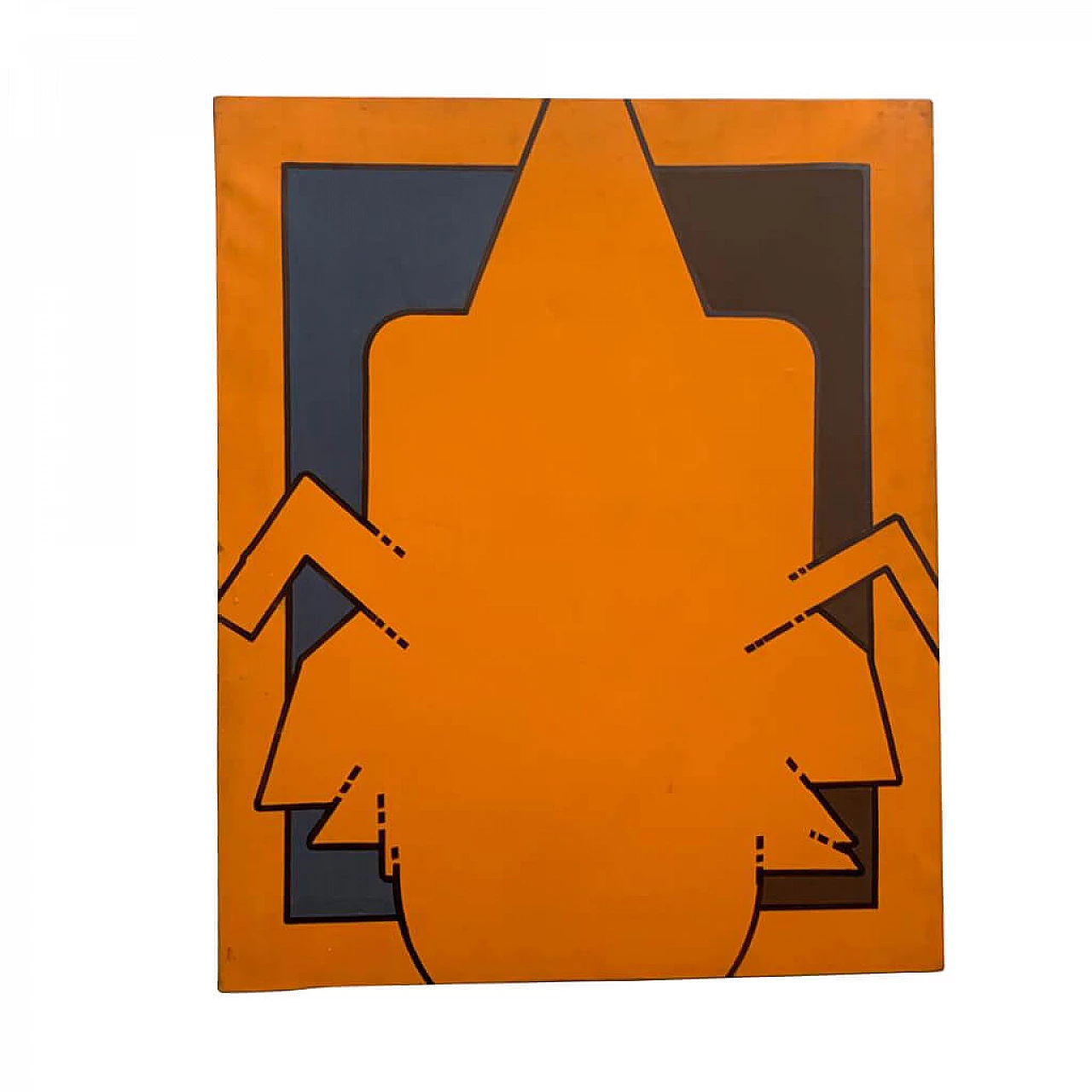 Painting Anthropomorphic Element by Renato Volpini, 1968 1151601