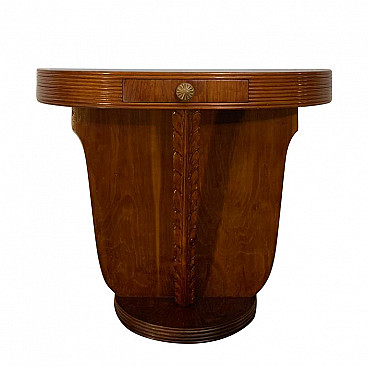 Console table in cherry and walnut by Paolo Buffa, 1930s