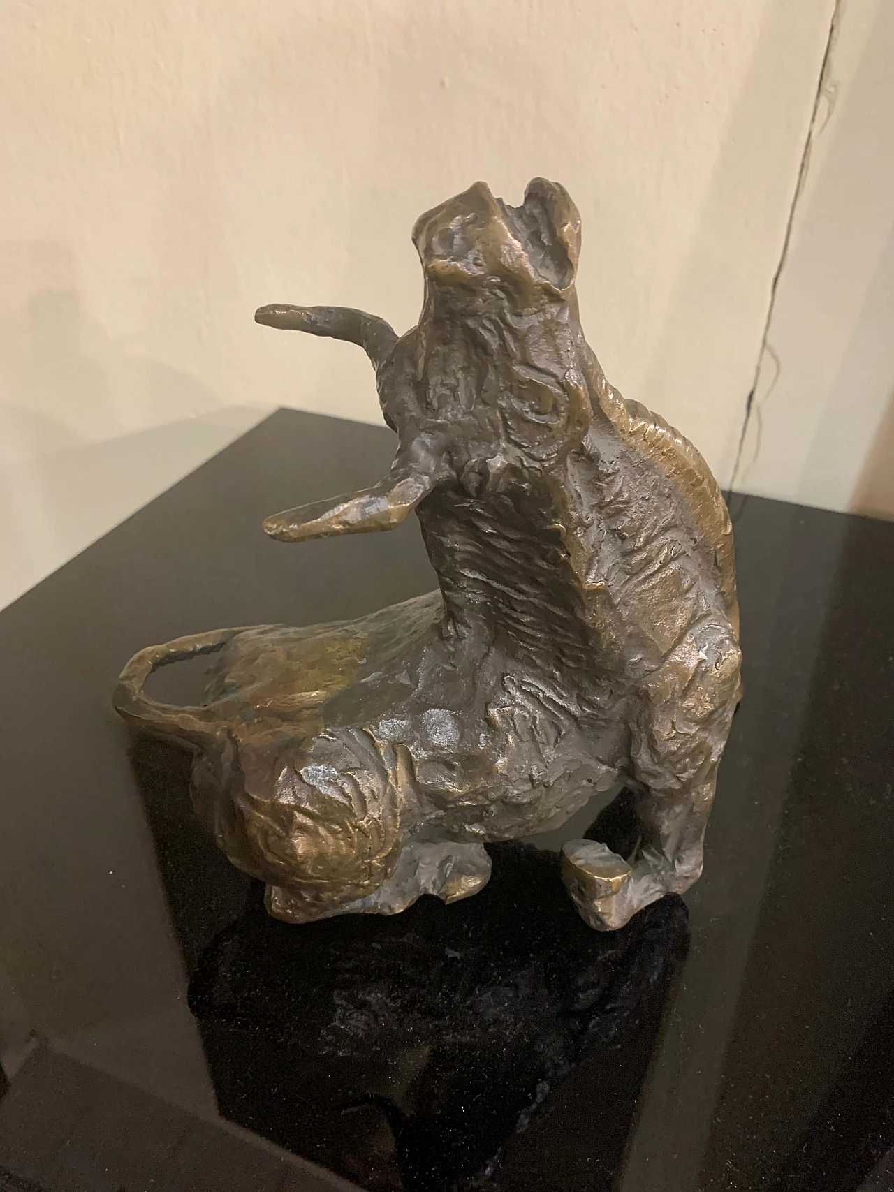 Scultura in bronzo di Toro, anni '40 1151940