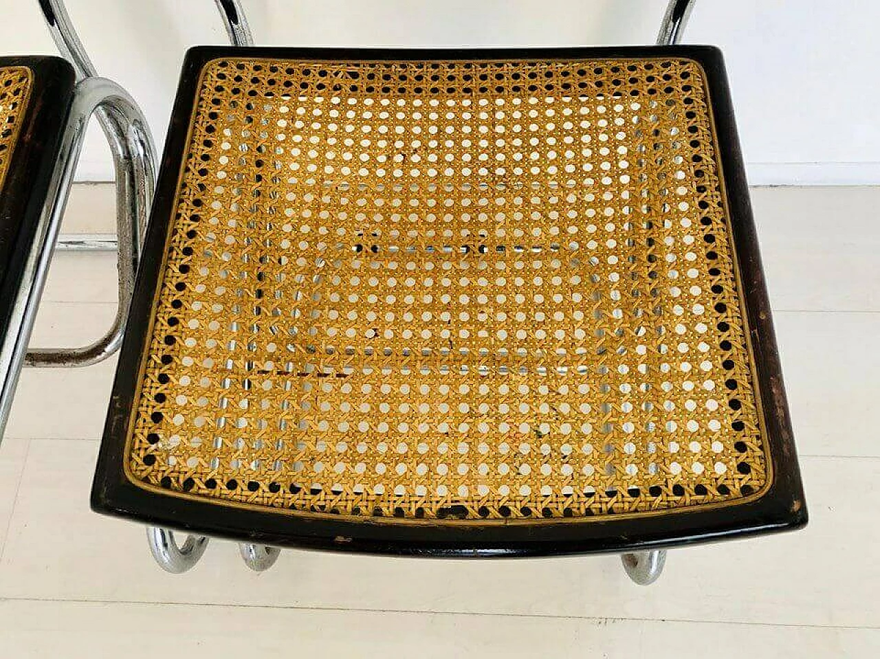 Pair of chairs Cesca, 70's 1152775