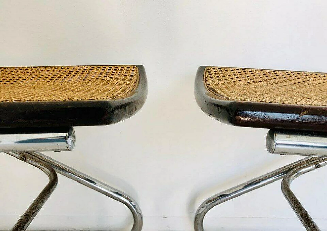 Pair of chairs Cesca, 70's 1152777