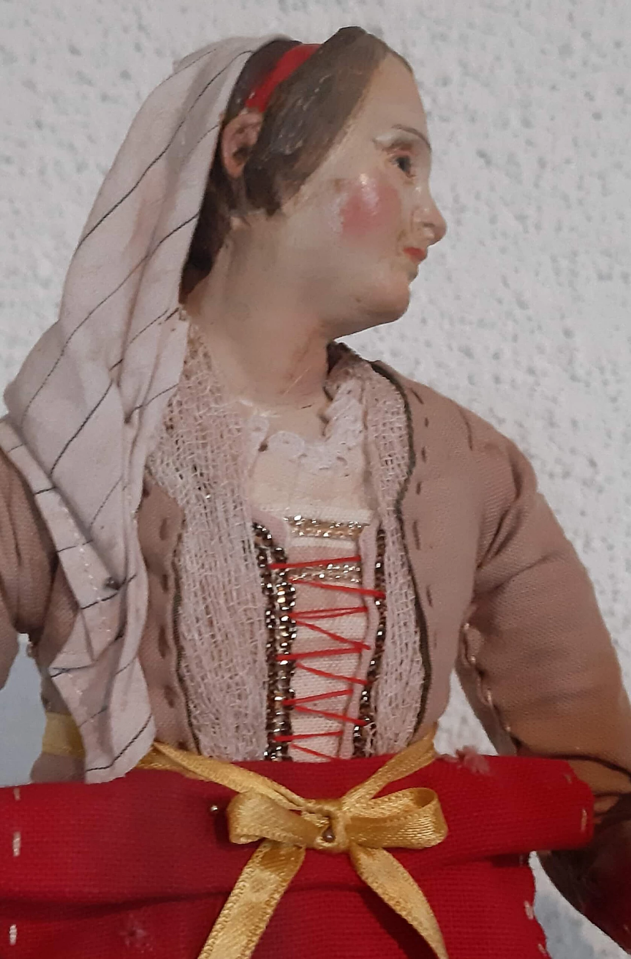 Coppia di statue di artigianato napoletano 1152783