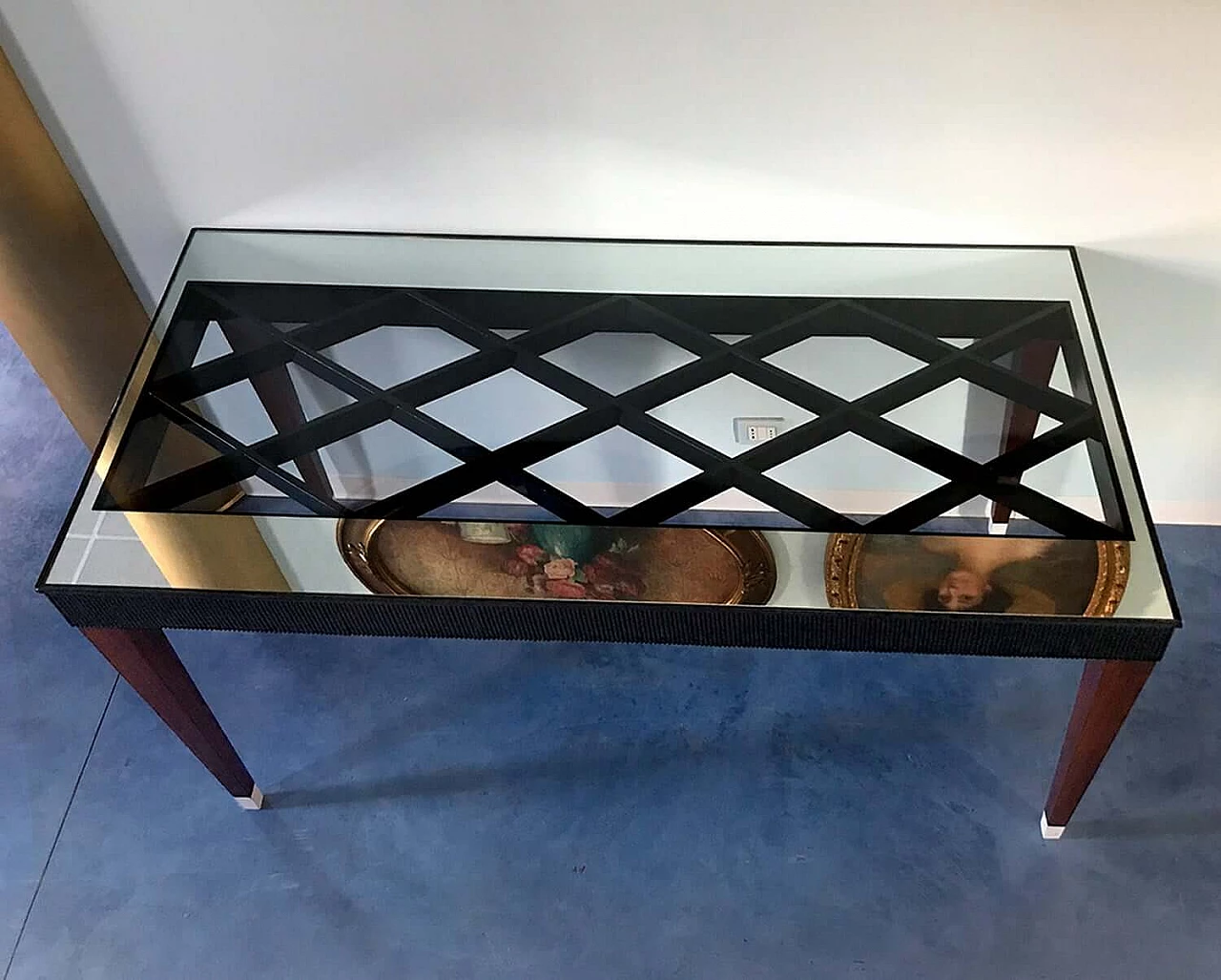 Extensible dining table attributed to Paolo Buffa, 1950s 1153157