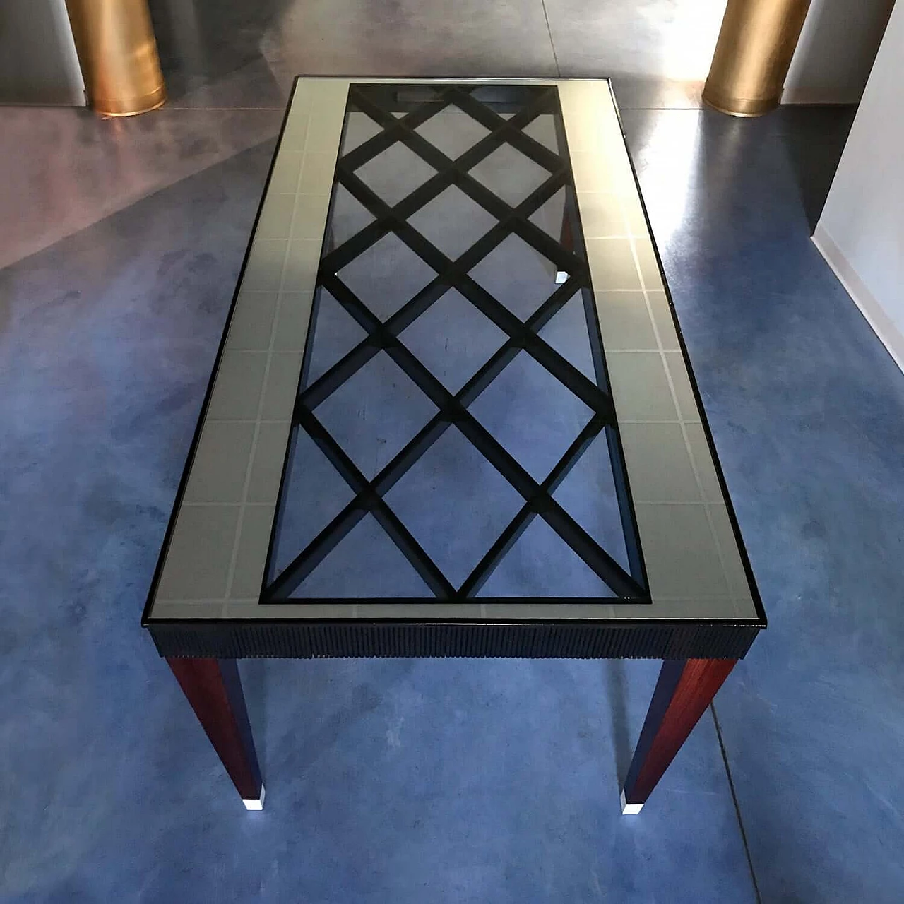 Extensible dining table attributed to Paolo Buffa, 1950s 1153158