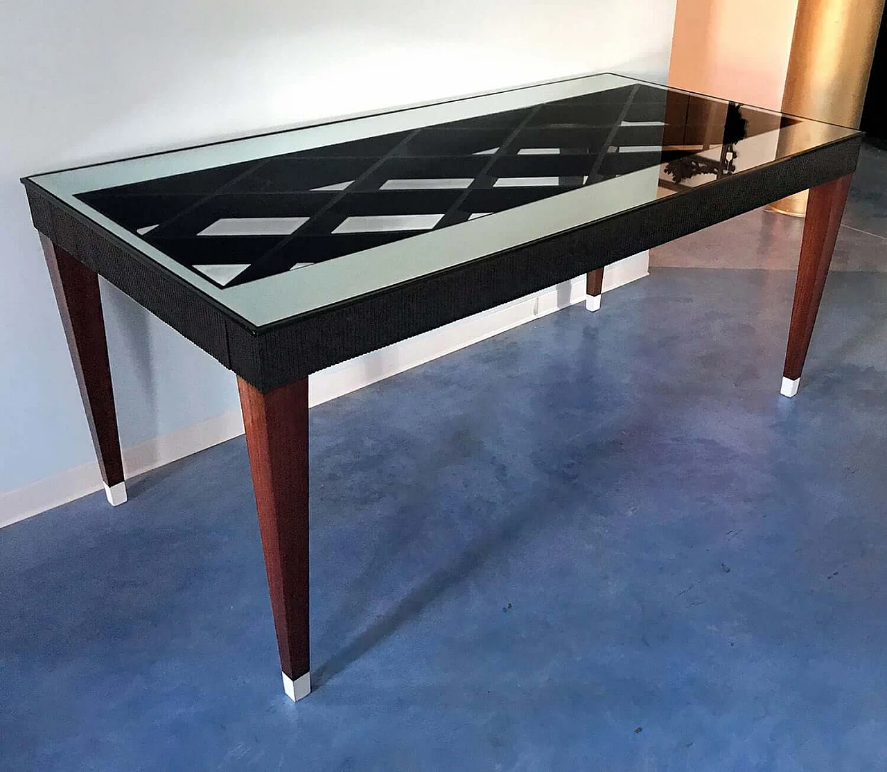 Extensible dining table attributed to Paolo Buffa, 1950s 1153159
