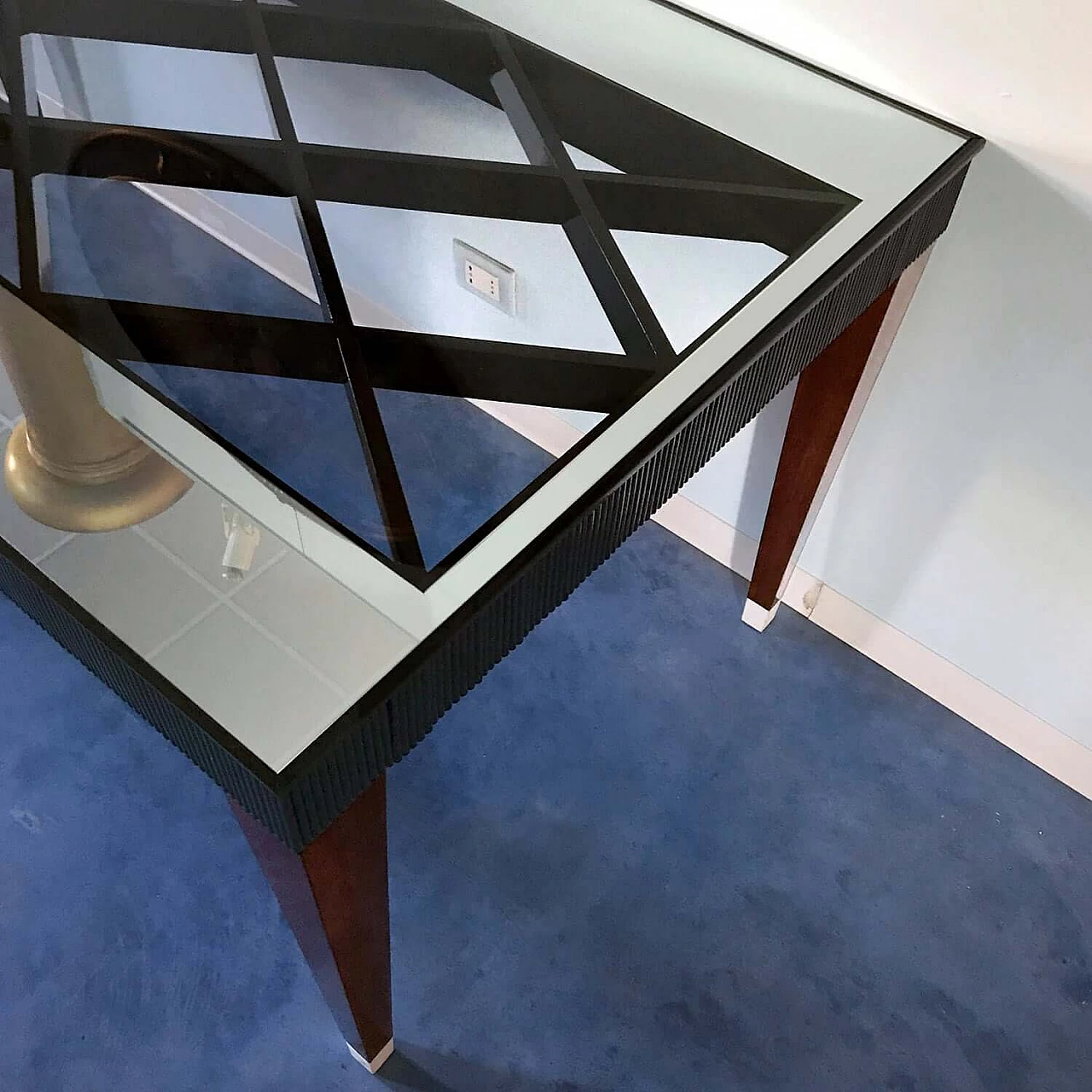 Extensible dining table attributed to Paolo Buffa, 1950s 1153162
